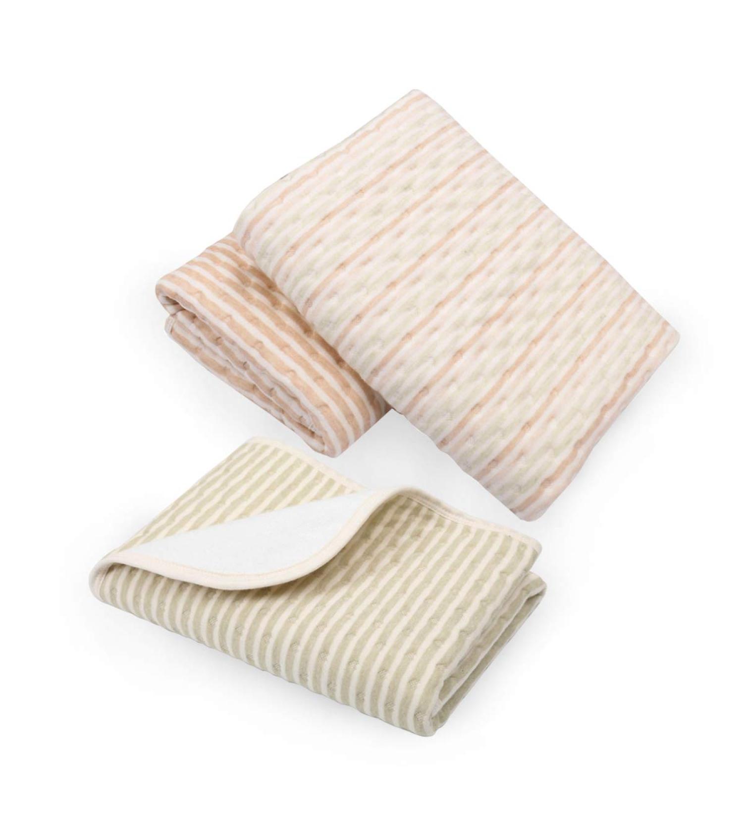 Yworld Cotton Bamboo Changing Pad - Breathable Waterproof Liners, Washable & Reusable - Brown - Buy Online on SooperMarket.com