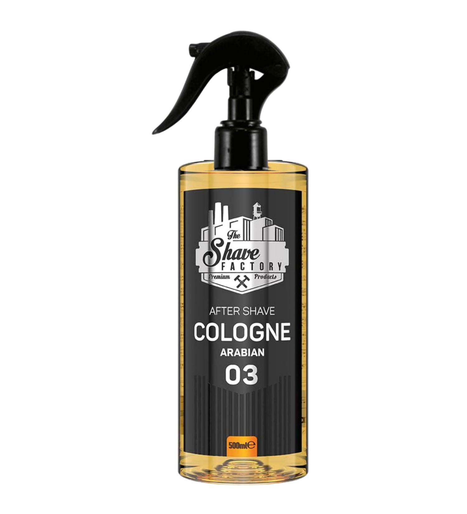 the shave factory Pump Spray After Shave Cologne - Aftershave Cologne Aftershave For Men (03 Arabian) - Buy Online on SooperMarket.com