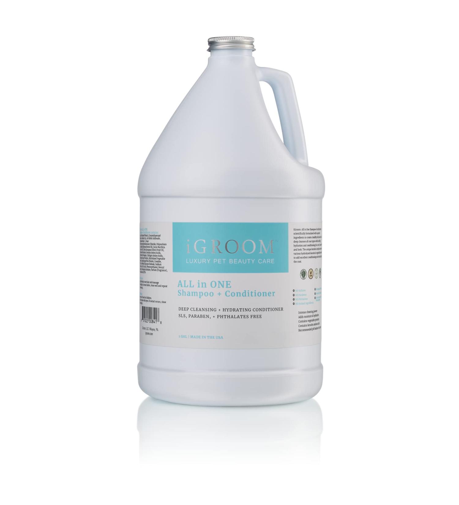 iGroom All In One Shampoo & Conditioner 3.8L - Deep Cleansing & Hydrating | Best International Shipping - Buy Online on SooperMarket.com