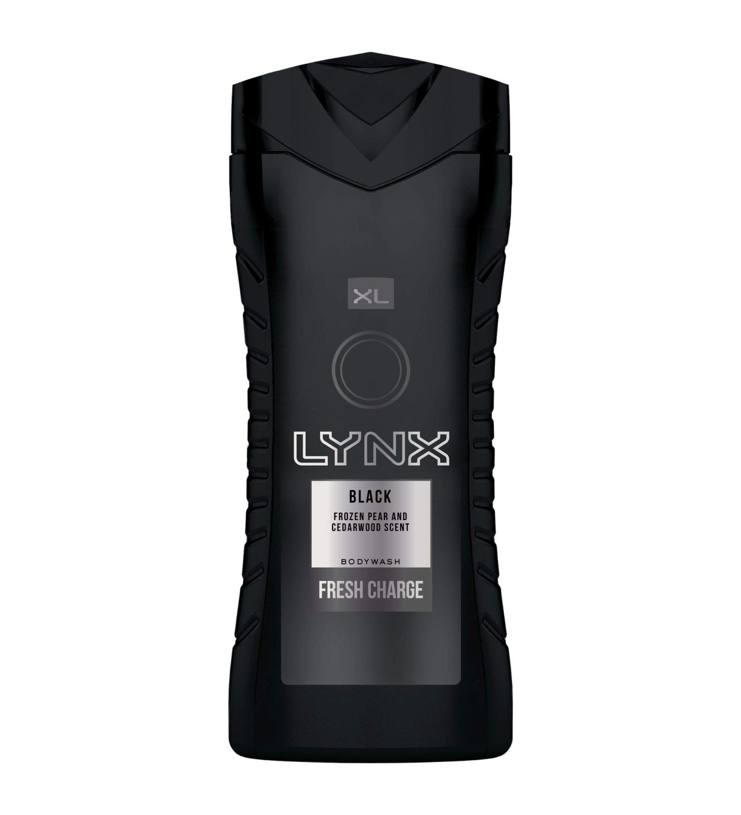 Lynx XL Black Bodywash 400 ml - Premium International Shipping - Refreshing Men's Body Wash - Buy Online on SooperMarket.com
