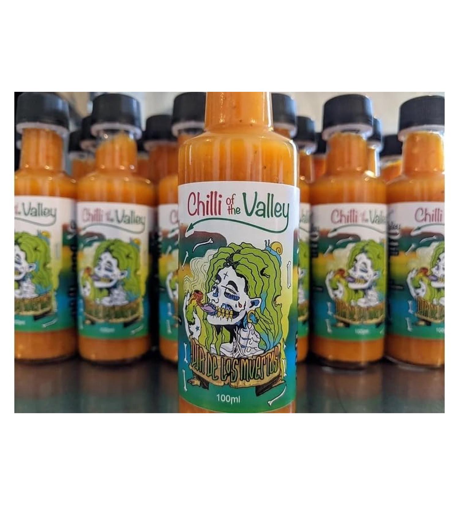 Chilli of the Valley Dia De Los Muertos 100ml Habanero Sauce