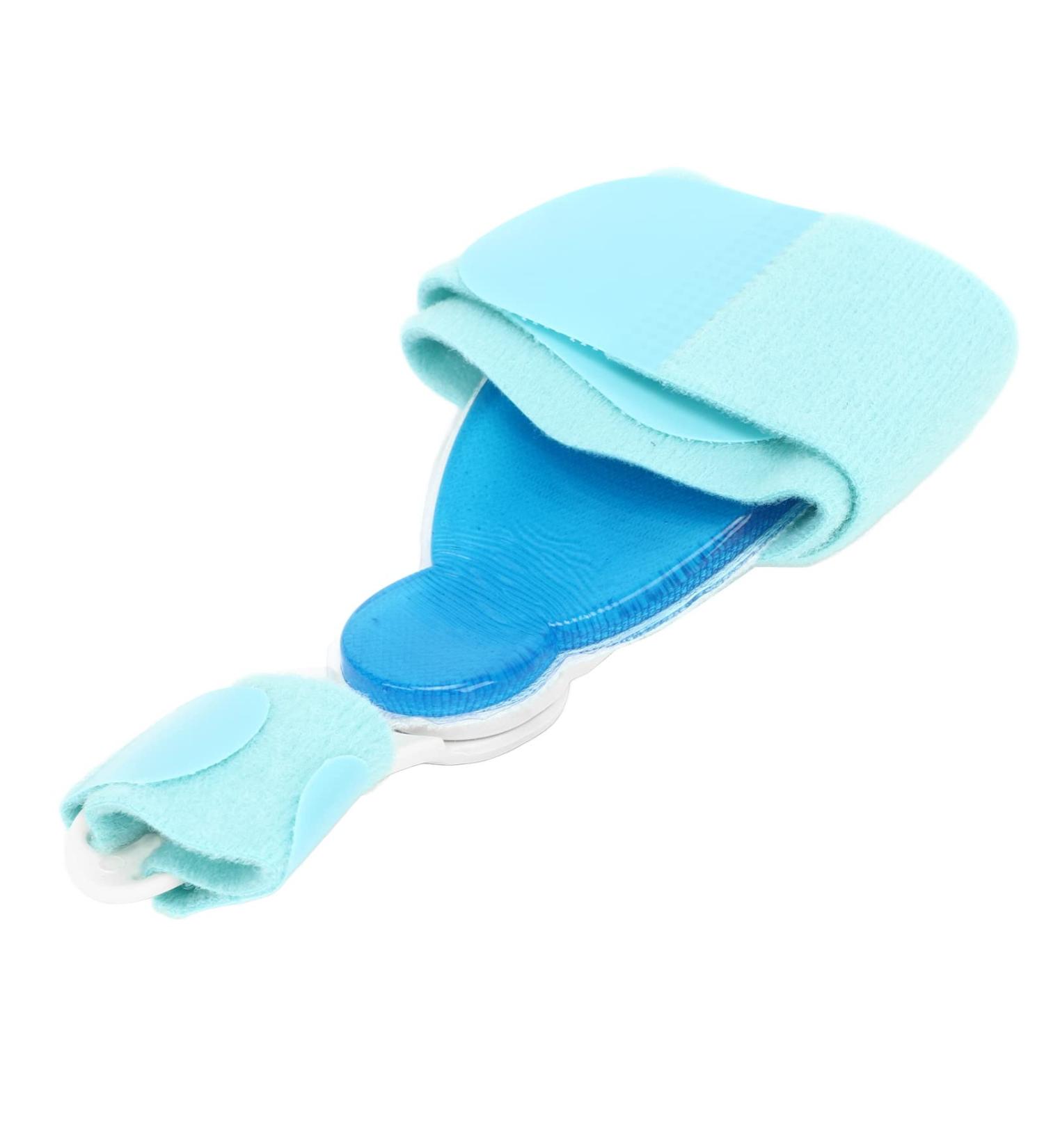 Orthopedic Toe Straighteners - Hardened Gel Seal, Lake Blue - Reusable Bunion Corrector for Hammer Toes - 1 Size - Buy Online on SooperMarket.com