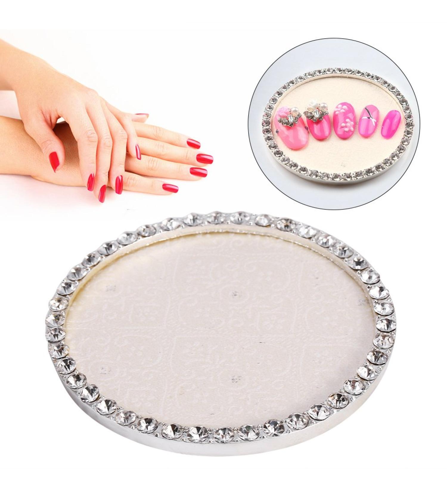 Nail Art Display Stand Fashional Alloy Nail Gel Colors Plate Tips Display Stand Rack Board Manicure Tool(4#) - Buy Online on SooperMarket.com