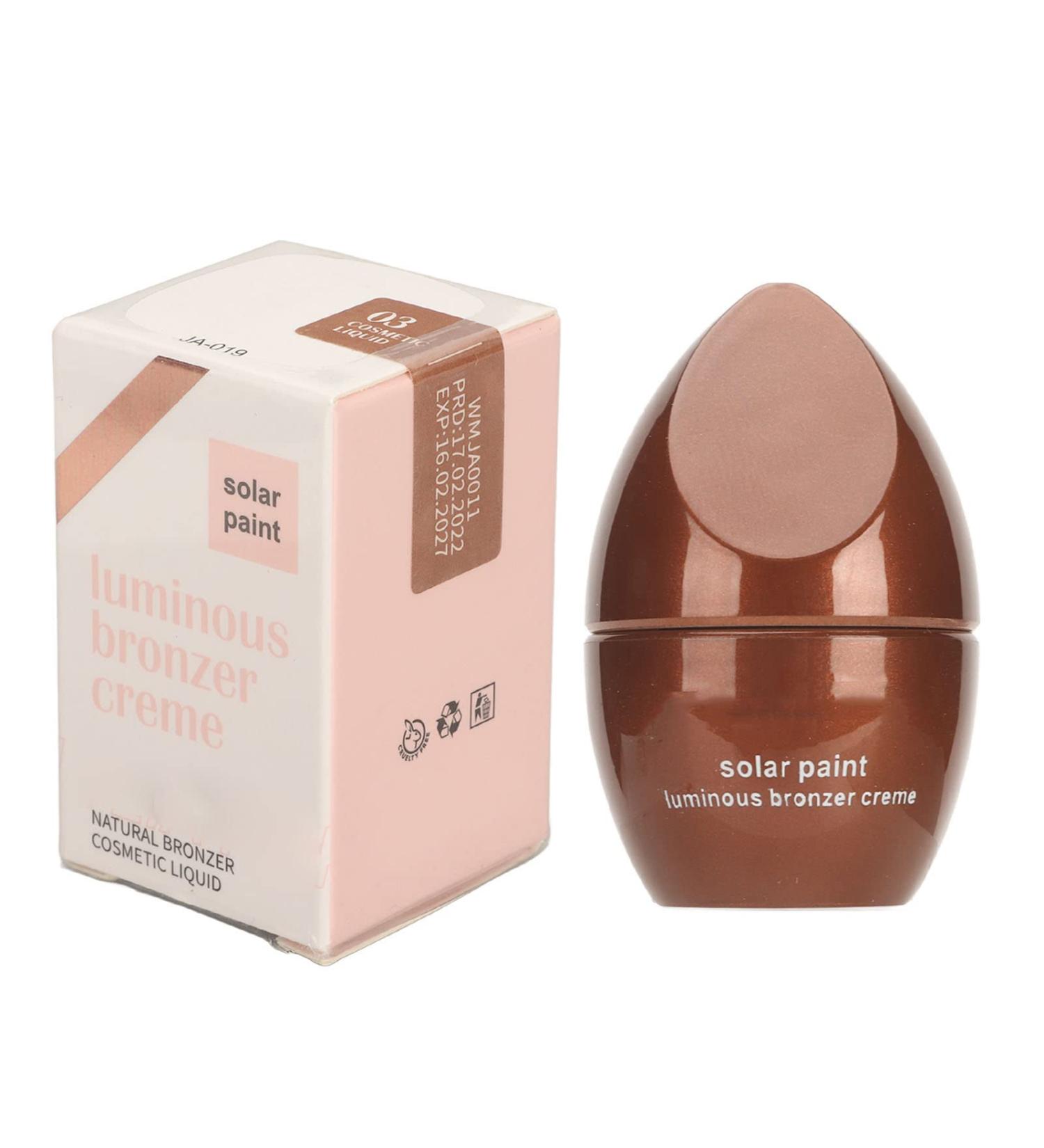 Liquid Bronzer Contour Stick Soft Cream Contour Makeup Contour Wand Long Lasting Cream Bronzer Lightweight Blendable Bronzer Stick for Smooth Matte Finish Contouring Makeup - Buy Online on SooperMarket.com