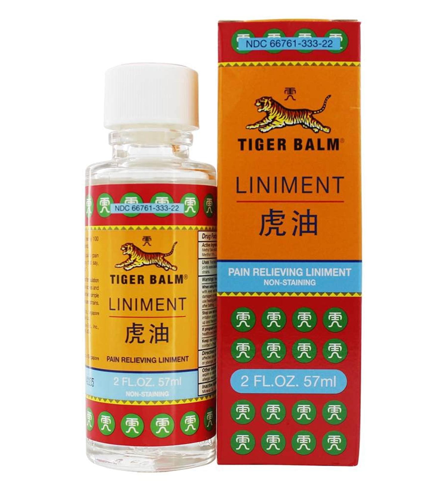 Tiger Balm Liniment 2 oz - Joint & Muscle Relief Oil for Arthritis & Back Pain - Buy Online on SooperMarket.com