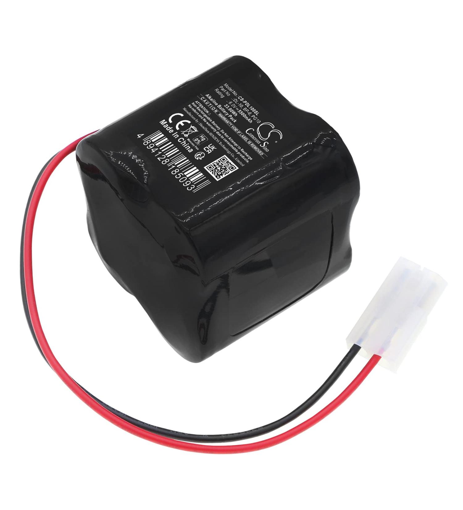 Premium Battery Replacement for Panic Door BP6 DL-10 PG10 HTL-10 - Fast International Shipping - Buy Online on SooperMarket.com