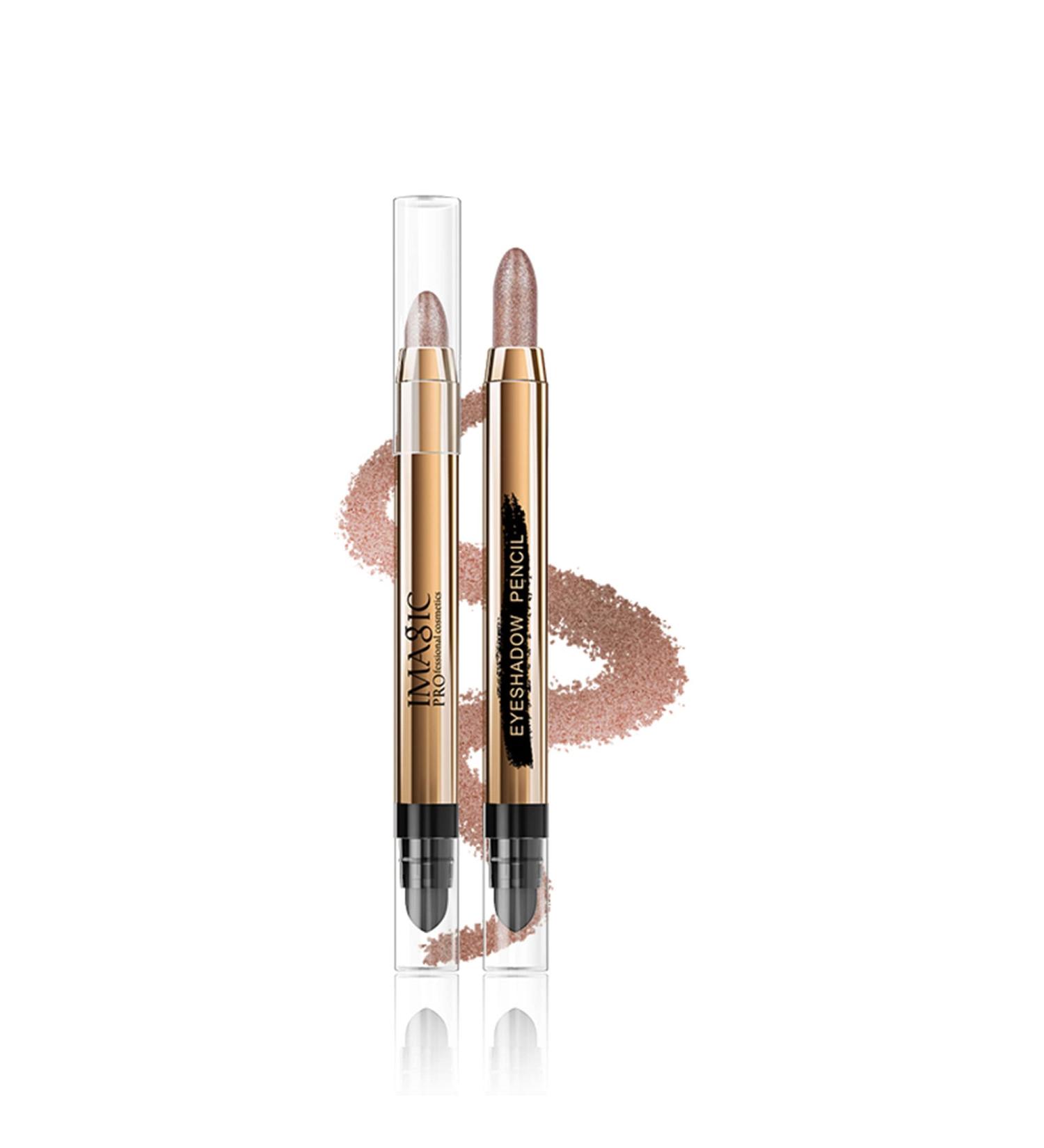 DELISOUL Metallic Eyeshadow Stick | Matte & Shimmer Cream Shadow | Waterproof & Long Lasting | High Pigmented Eye Highlighter Pen - Buy Online on SooperMarket.com