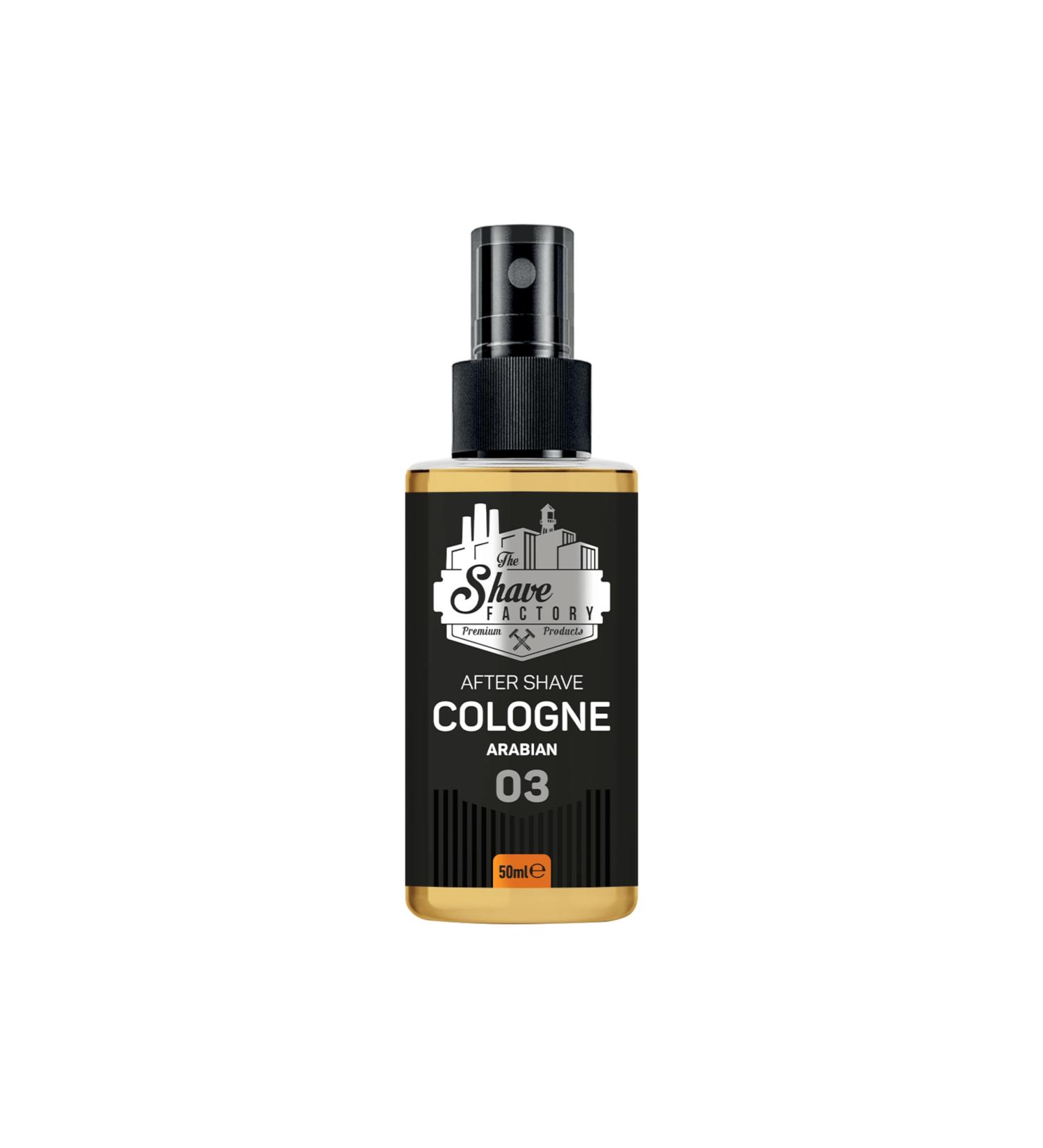 the shave factory After Shave Cologne Series (03 Arabian 50ml (1.69 fl. oz)) 03 Arabian 1.69 Fl Oz (Pack of 1) - Buy Online on SooperMarket.com