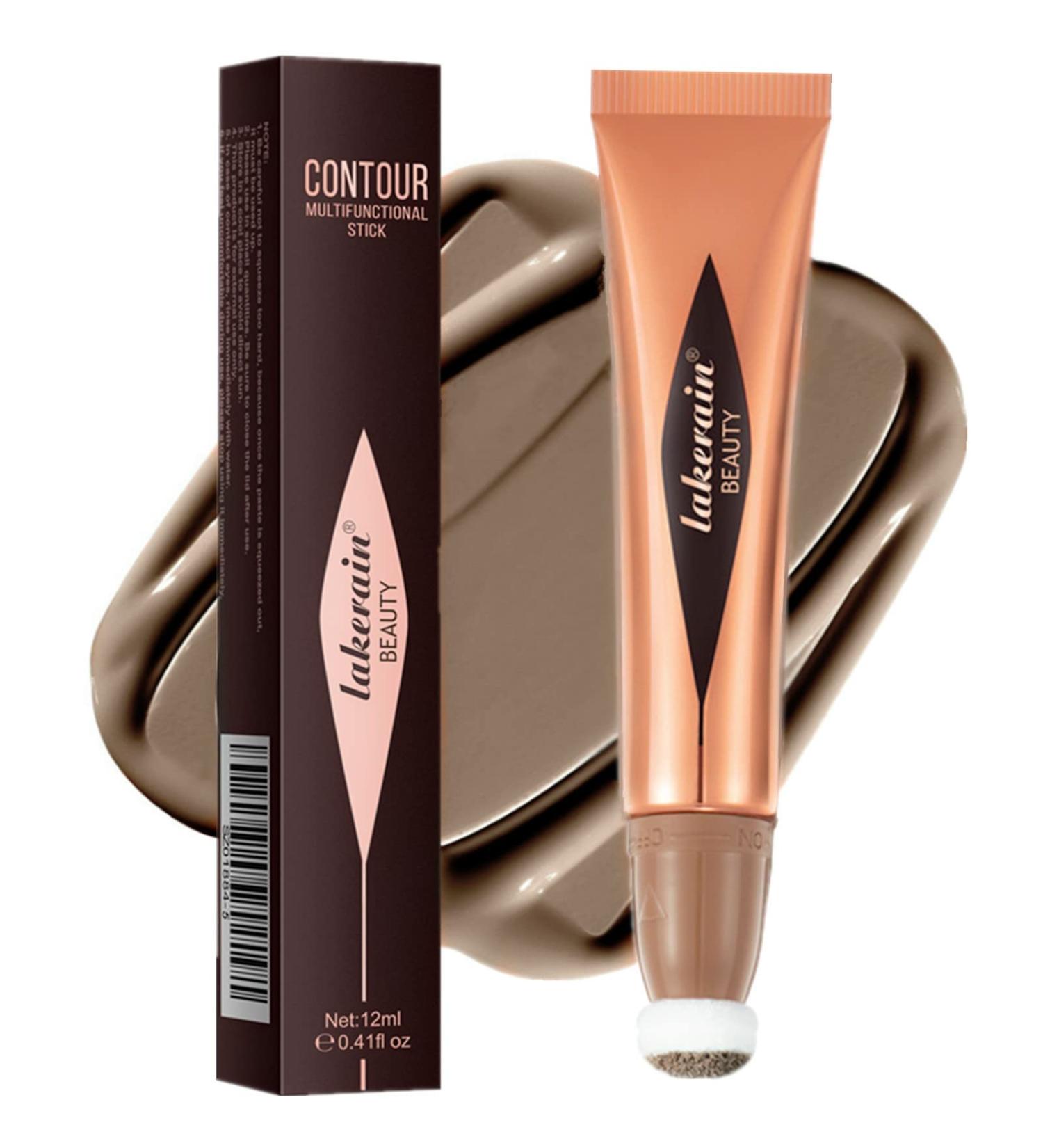 Go Ho Liquid Cool Contour Stick Cream Concealer with Cushion Applicator - Long Lasting & Easy to Blend - Natural Dewy Finish 06 - Buy Online on SooperMarket.com