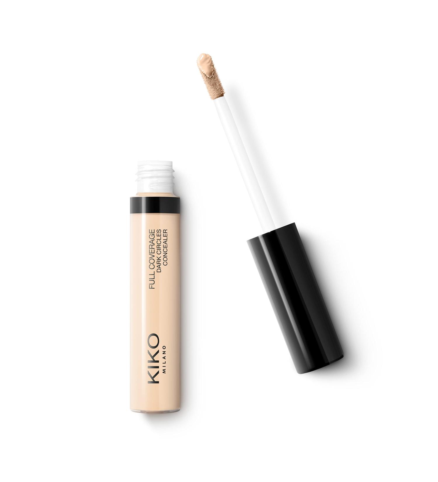 Kiko Milano Full Coverage Dark Circles Concealer 01 - High Opacity Liquid Concealer for Eyes & Face - 20g (1 Pack) | Shop Internationally - Buy Online on SooperMarket.com