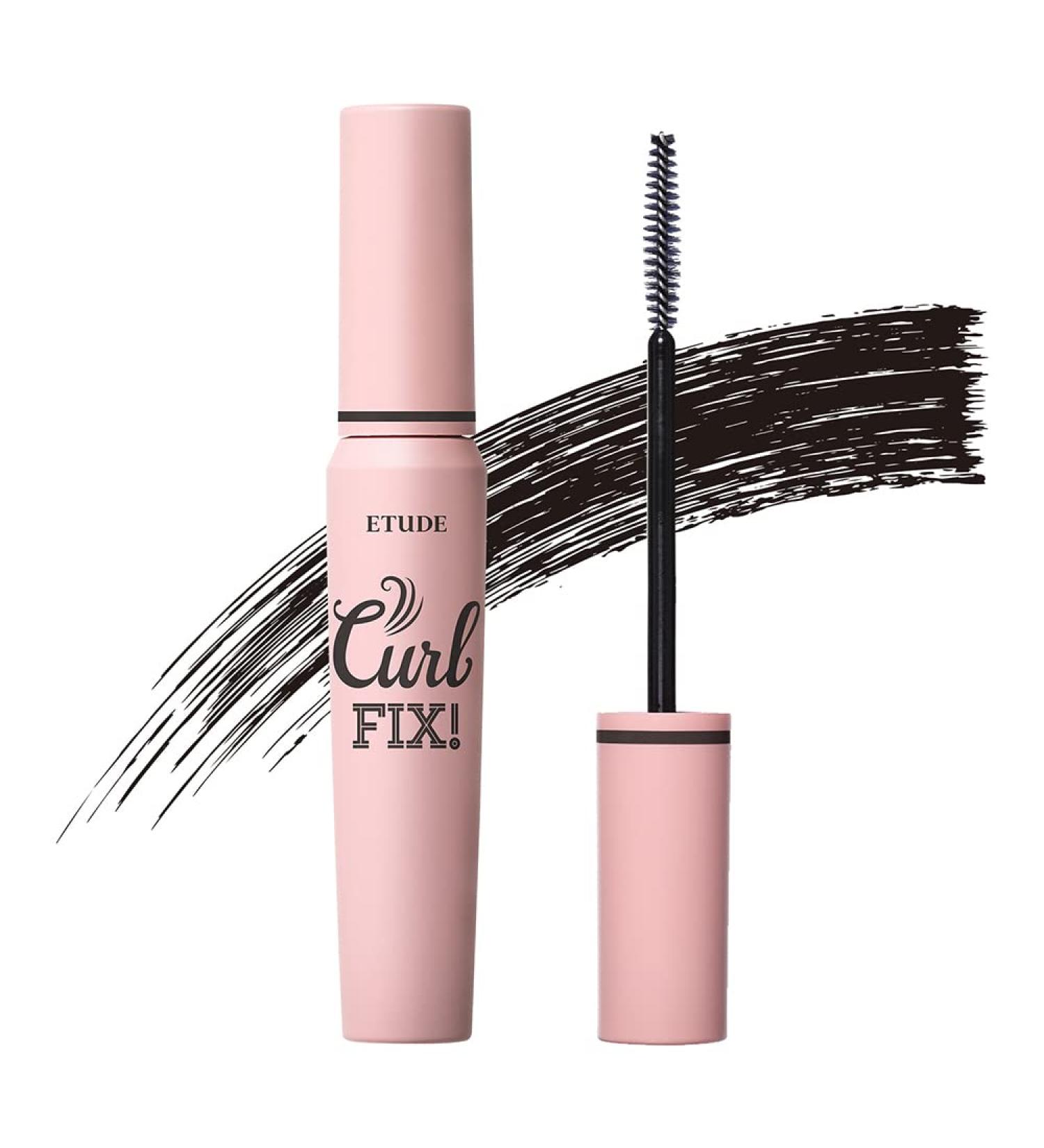 ETUDE Curl Fix Mascara 1 Black | Long-Lasting Curl 24H Technology - New Formula - Buy Online on SooperMarket.com