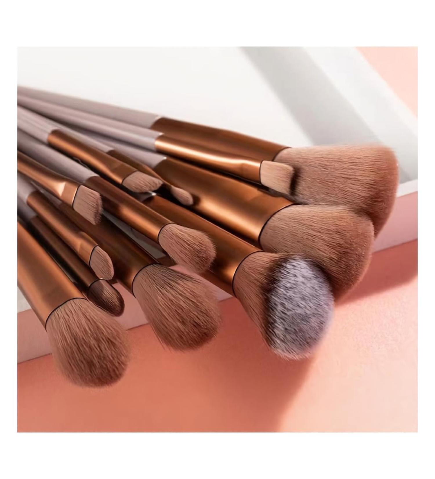 ZBJBinCH Face Powder Brush Plastic Handle Cosmetic Brushes Kit Multifunctional Beauty Tool Set for Professional Makeup Artist - Buy Online on SooperMarket.com