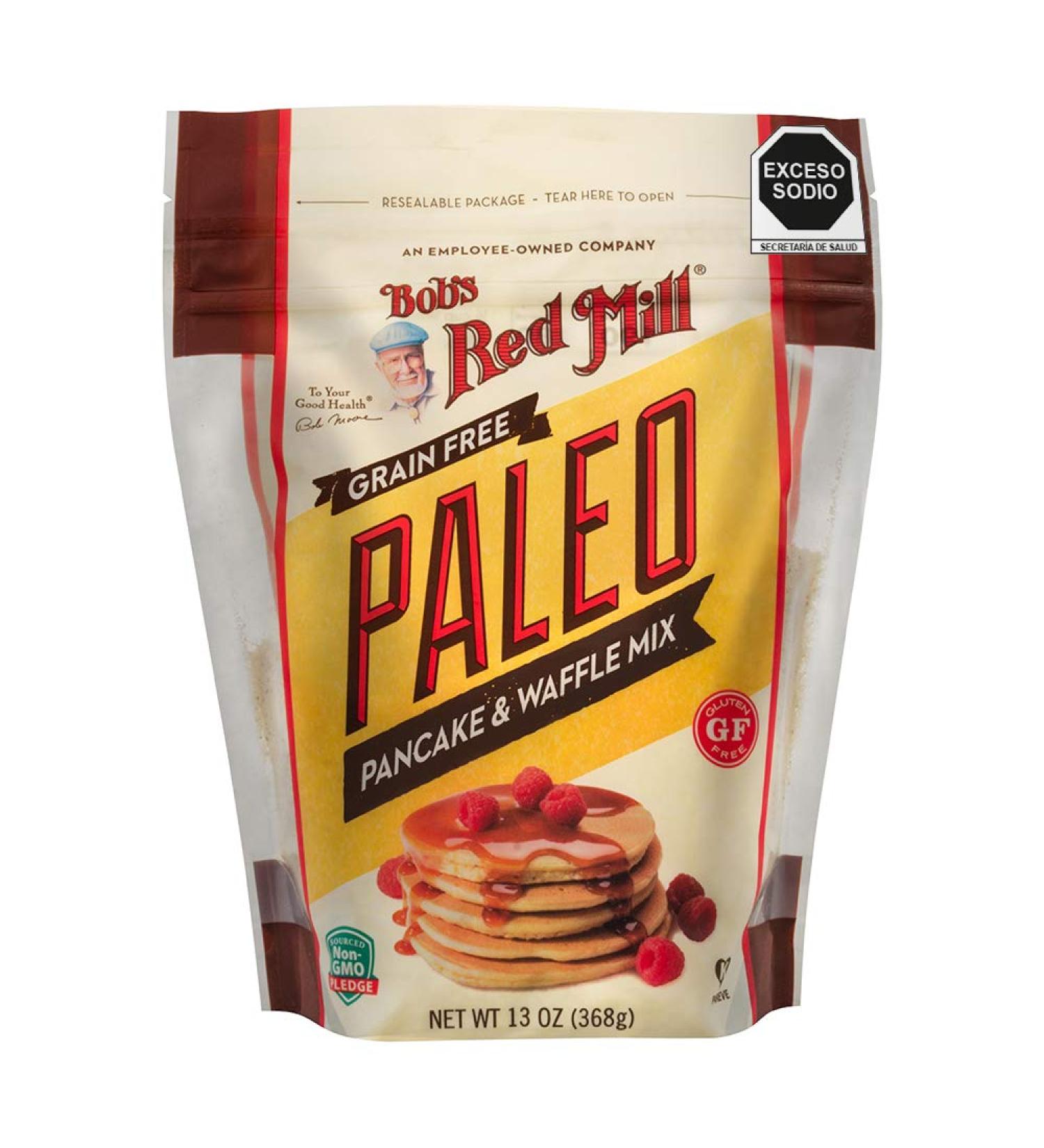 Bob's Red Mill Paleo Pancake & Waffle Mix | 13 Oz | Gluten-Free & Grain-Free - Buy Online on SooperMarket.com