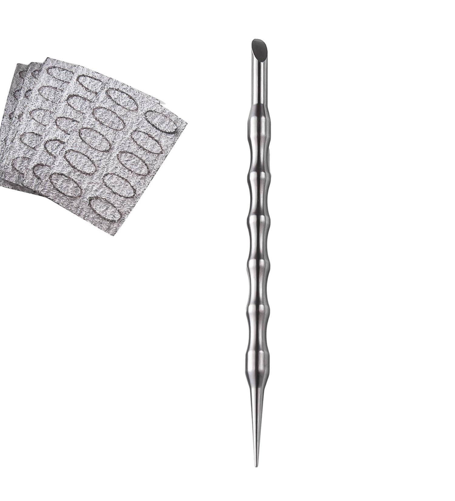 Metal Stainless Steel Cuticle Pusher Manicures Cuticle Remover Professional Nails Care Tool Nail Art Dotting Pen Nail Dotting Pen Set Nail Dotting Pens For Nail Art Nails Dotting Pen And Brushes - Buy Online on SooperMarket.com