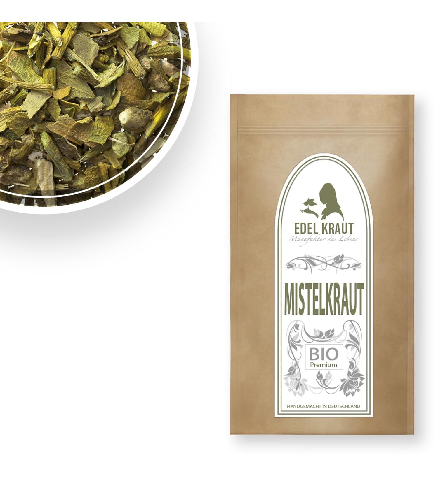 Organic Mistletoe Tea 250g | EDEL KRAUT - 100% Natural Mistletoe Herb for Wellness - Buy Online on SooperMarket.com