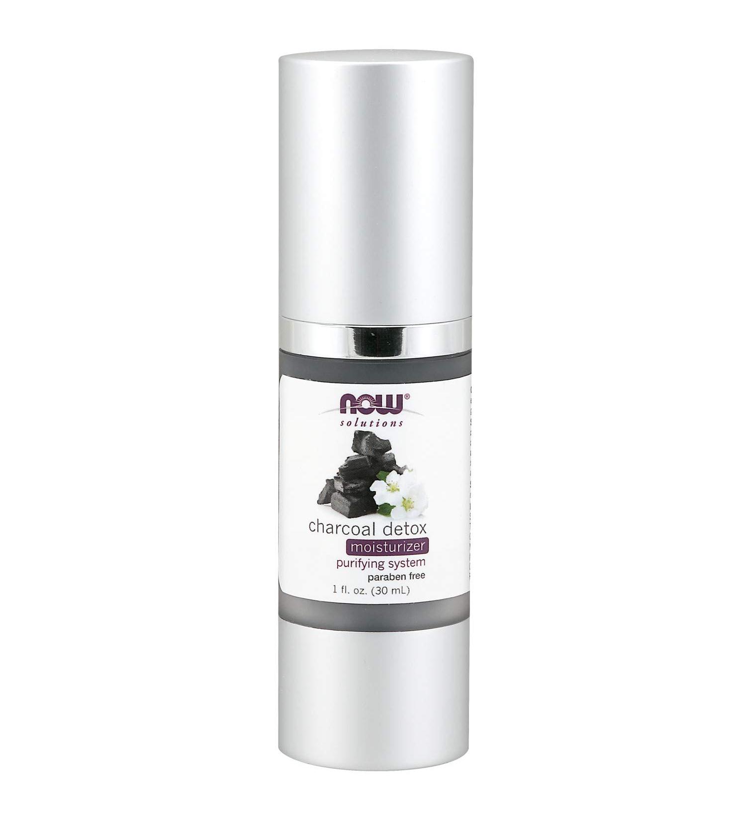 Now Foods Charcoal Detox Moisturizer 1 fl oz | Purifying Hydration & Skin Care - Buy Online on SooperMarket.com