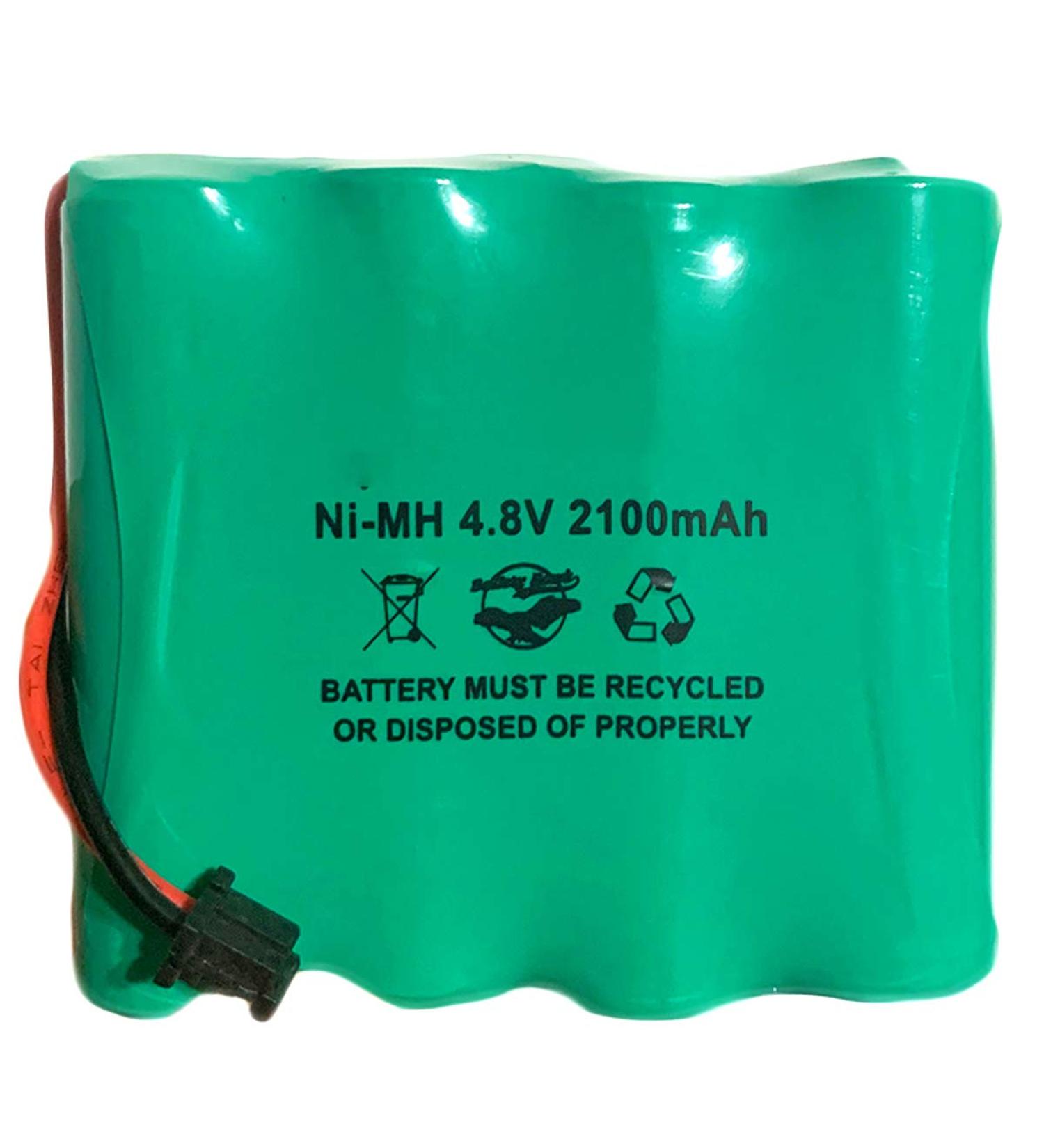 Buy DSC-BATT2148V 4.8V 2100mAh Ni-MH Battery - WS4920HE WTK5504 17000153 4PH-H-AA2100-S-D22 - Fast International Shipping - Buy Online on SooperMarket.com
