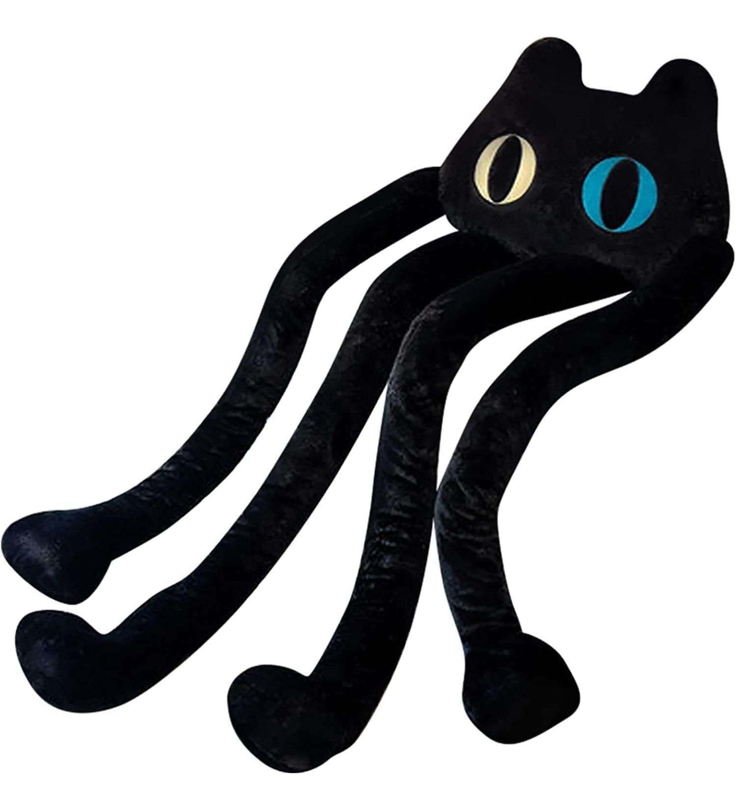 vitegaw Long Cat Plush Pillow 39" Cute Black Cat Stuffed Animals Kawaii Soft Plushies Big Plush Toys Gift for Girlfriend Kids Large 39inch Black - Buy Online on SooperMarket.com