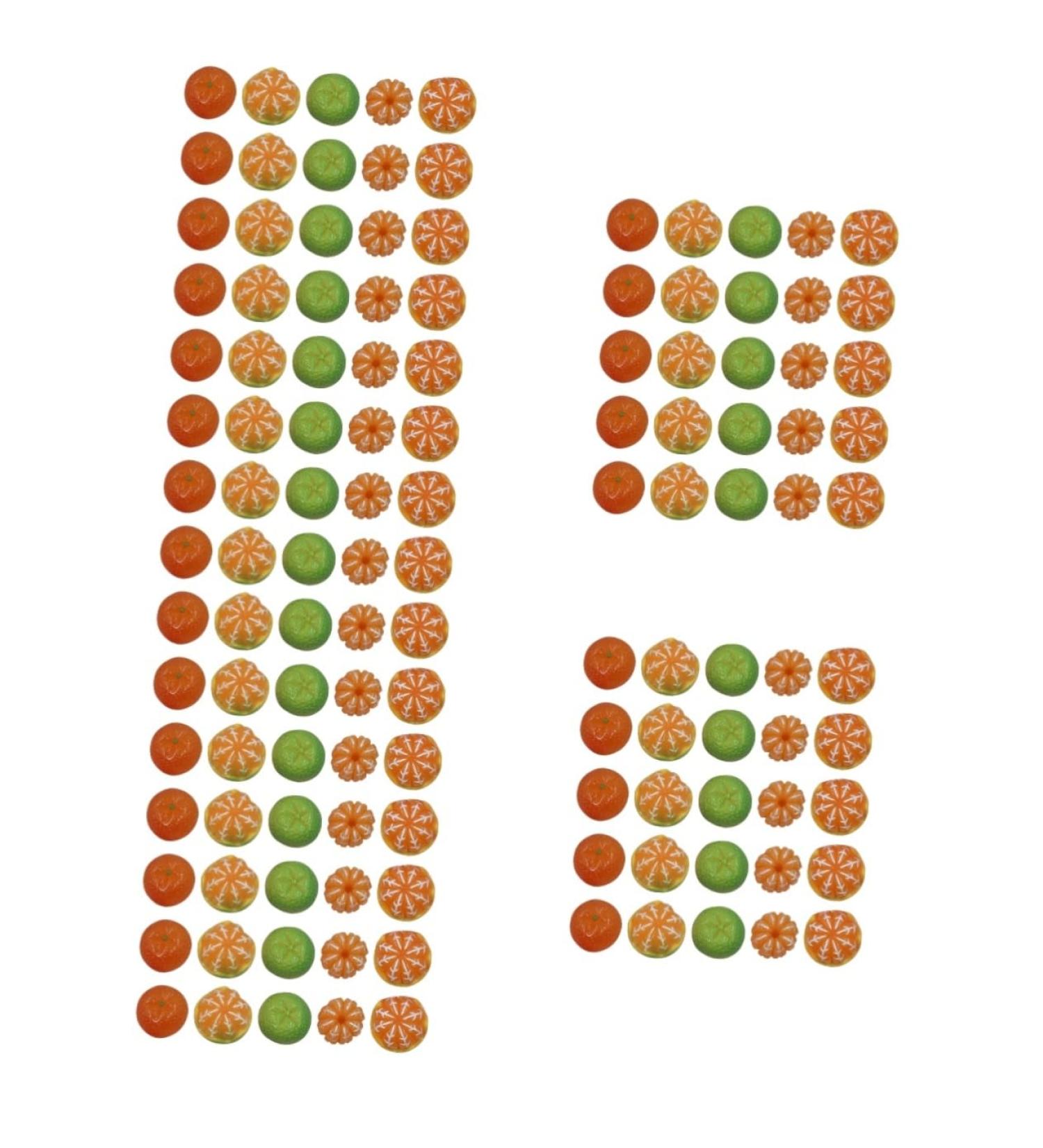 ibasenice 250 Pcs Artificial Orange Fruit Pendant Resin Charms Oranges Decoration Fruit Charms for Jewelry Making Jewelry Making Fruit Charms Miniature Accessories Earrings 3d Food - Buy Online on SooperMarket.com