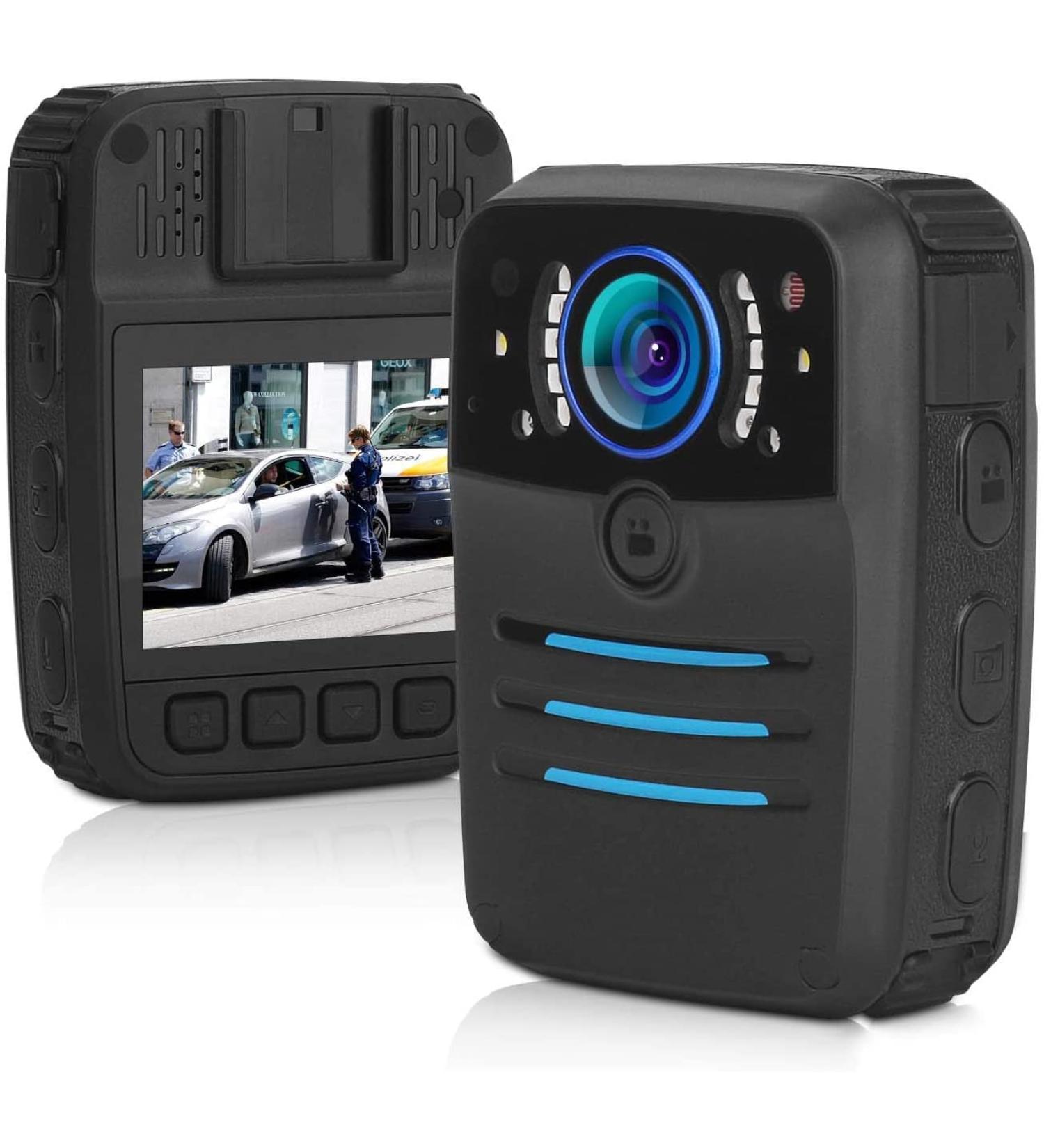 XIYXIN Police Body Camera 1296P 30FPS 38MP | Built-in 64GB Memory | Waterproof with Night Vision & Audio Recording - Buy Online on SooperMarket.com