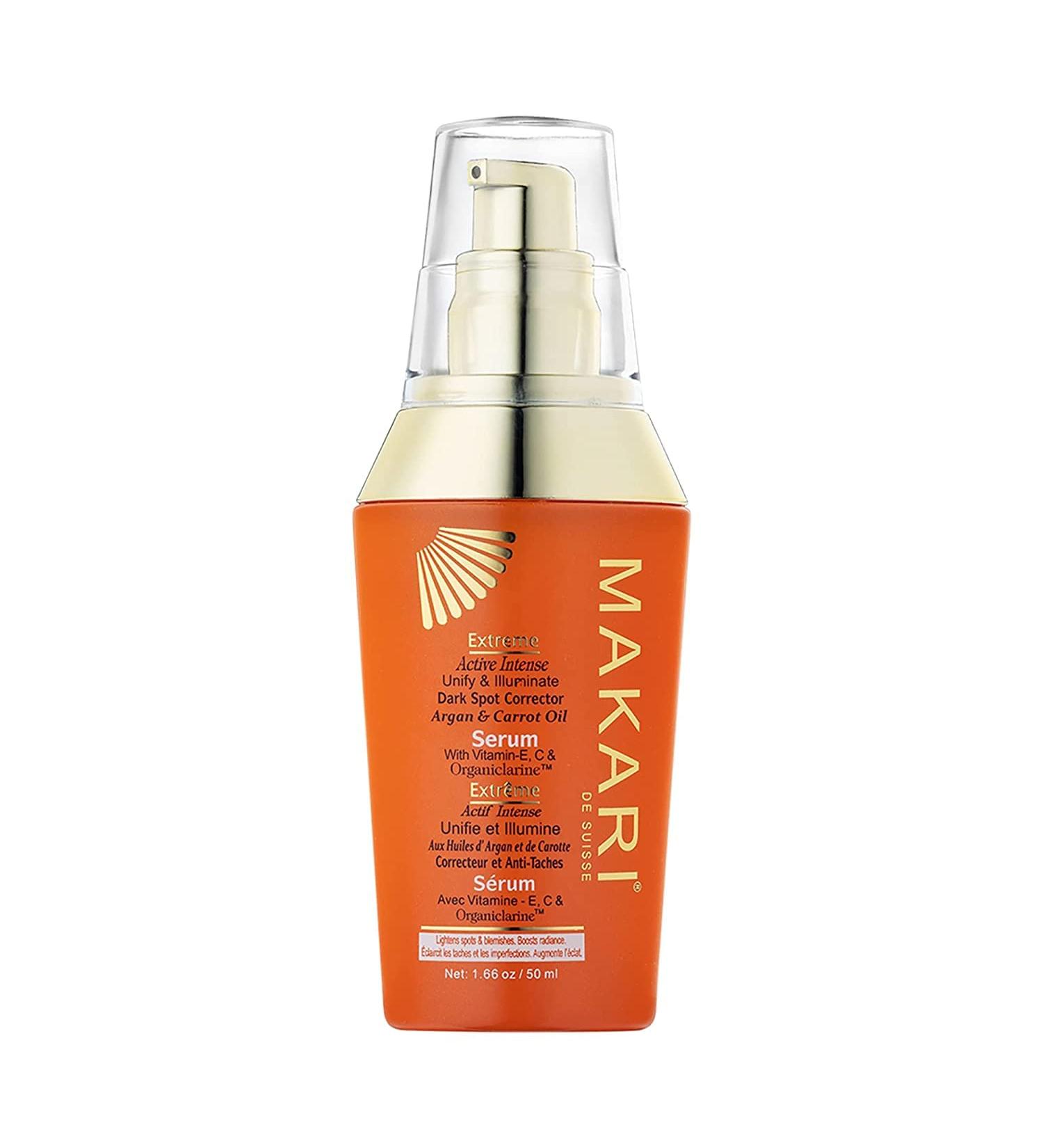 Makari Extreme Dark Spot Corrector Serum (1.7 oz) with Argan and Carrot Oil | Hydrating, Antioxidant Serum for Skin Tone and Glow - Buy Online on SooperMarket.com