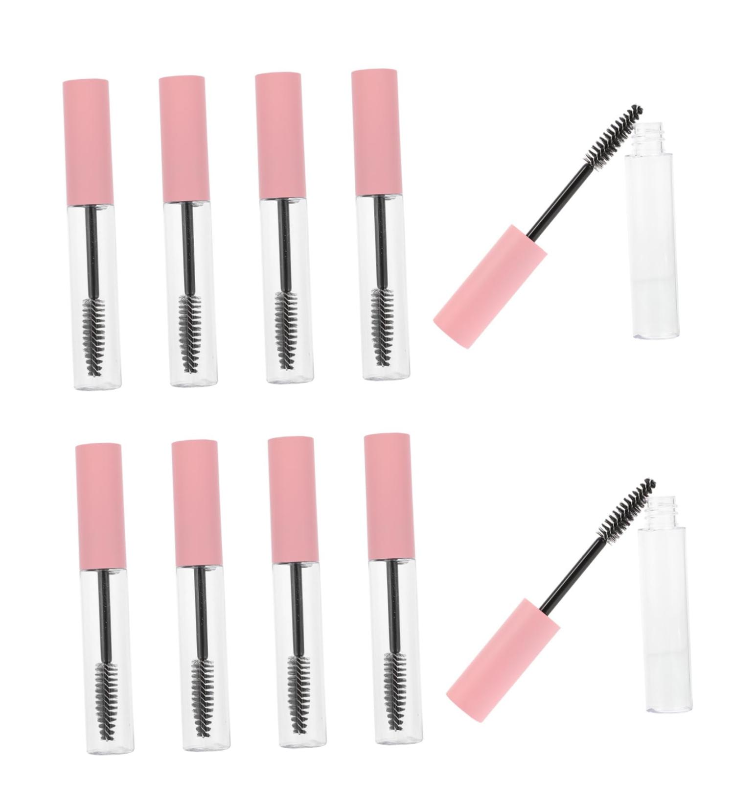 MUSISALY 10pcs Mascara Empty Tube Refillable Mascara Tube and Wand Empty Mascara Tube and Wand Pink 1 g (Pack of 1) Pink - Buy Online on SooperMarket.com