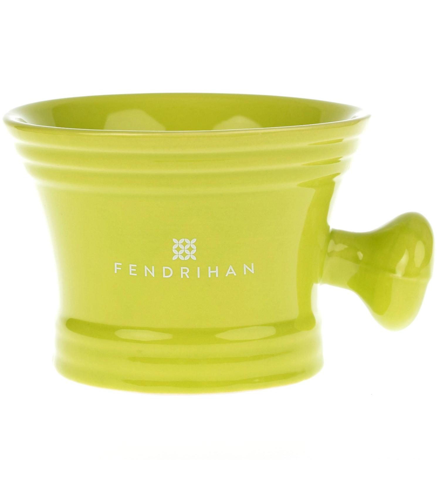 Fendrihan Moderno Apothecary Shaving Mug - Lime | Premium Shaving Accessories for an Elevated Grooming Experience - Buy Online on SooperMarket.com
