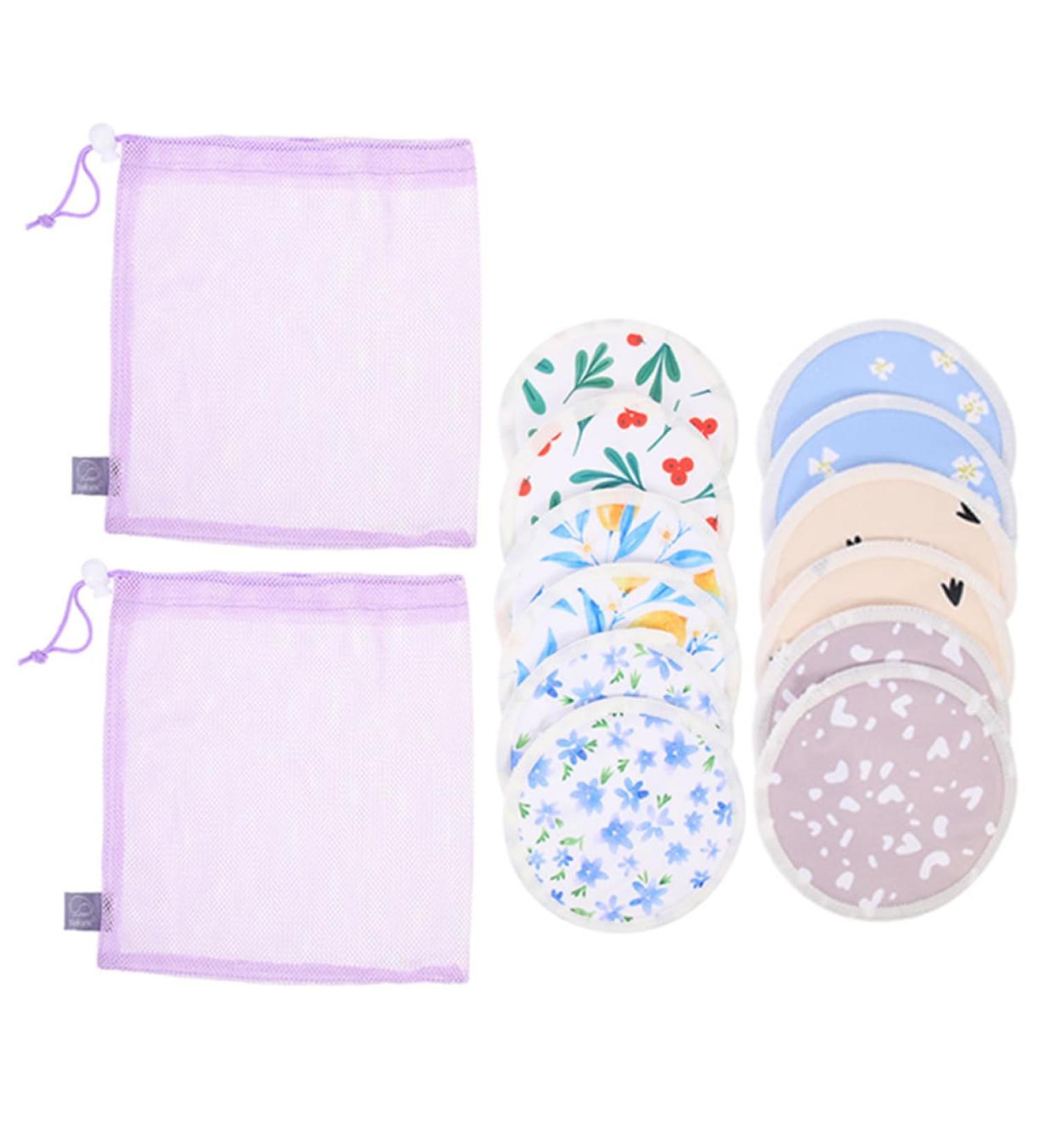 Buy iFundom Washable Breastfeeding Pads | 1 Set Cotton Breast Milk Cushions | Reusable Soft TPU Coated | Ideal for Moms - Buy Online on SooperMarket.com