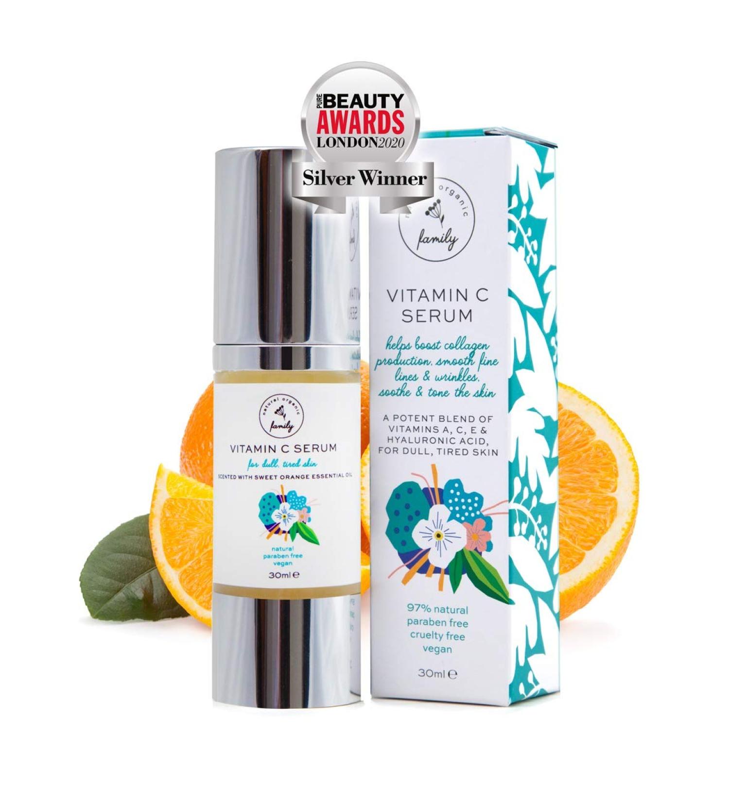 Vitamin C Serum for Face with Hyaluronic Acid & Retinol - Natural Anti-Aging Skincare for Dull Skin & Fine Lines | Shop Now - Buy Online on SooperMarket.com