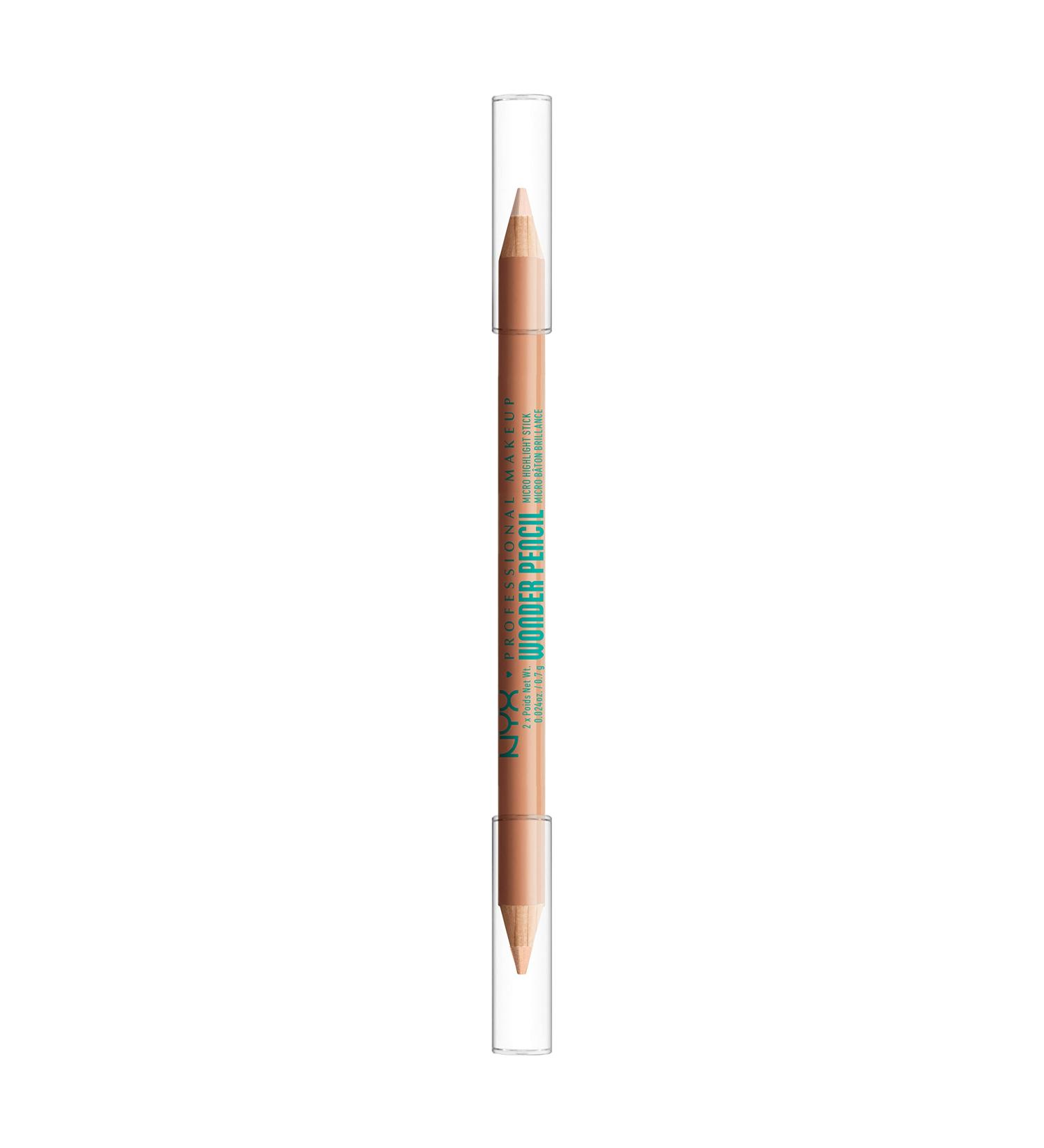 NYX Wonder Pencil Light 01 - Multi-Use Highlighter & Concealer Stick - Buy Online on SooperMarket.com