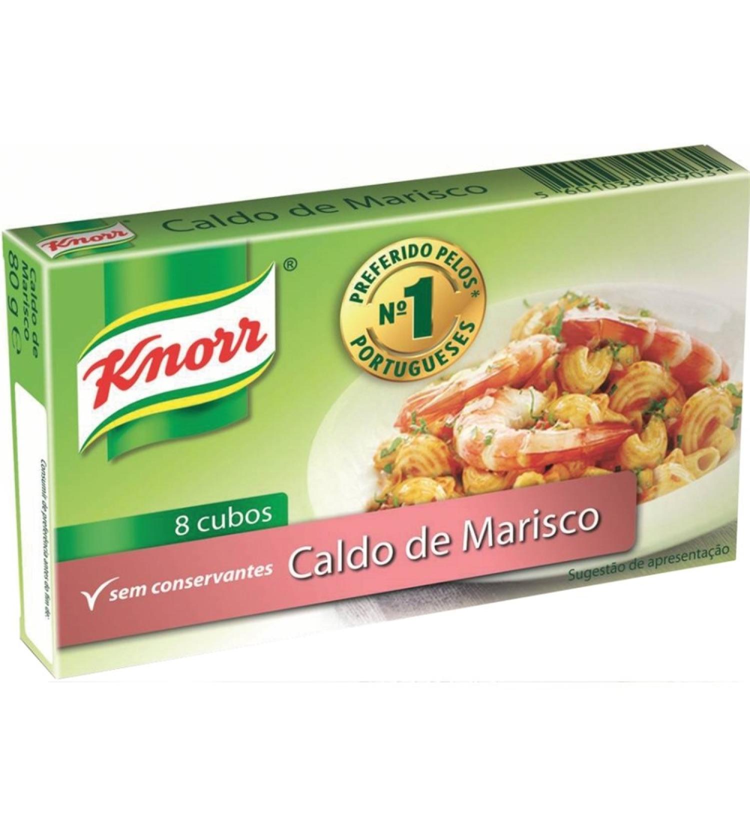 Knorr Bouillon Stock Cubes 80g (Shellfish)