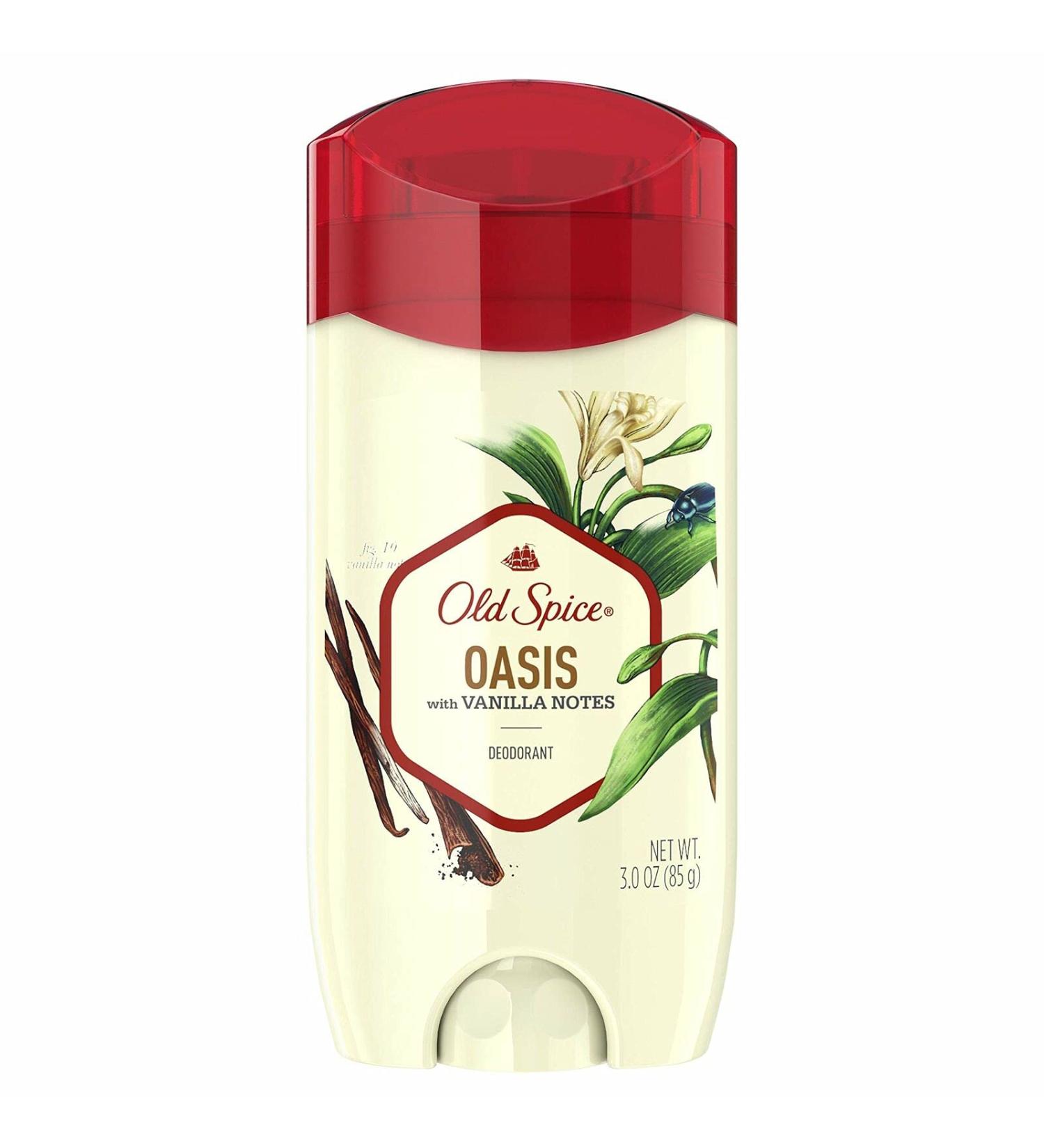 Old Spice Oasis Deodorant for Men - Vanilla Scented 3 Oz (Pack of 1) - Buy Online on SooperMarket.com