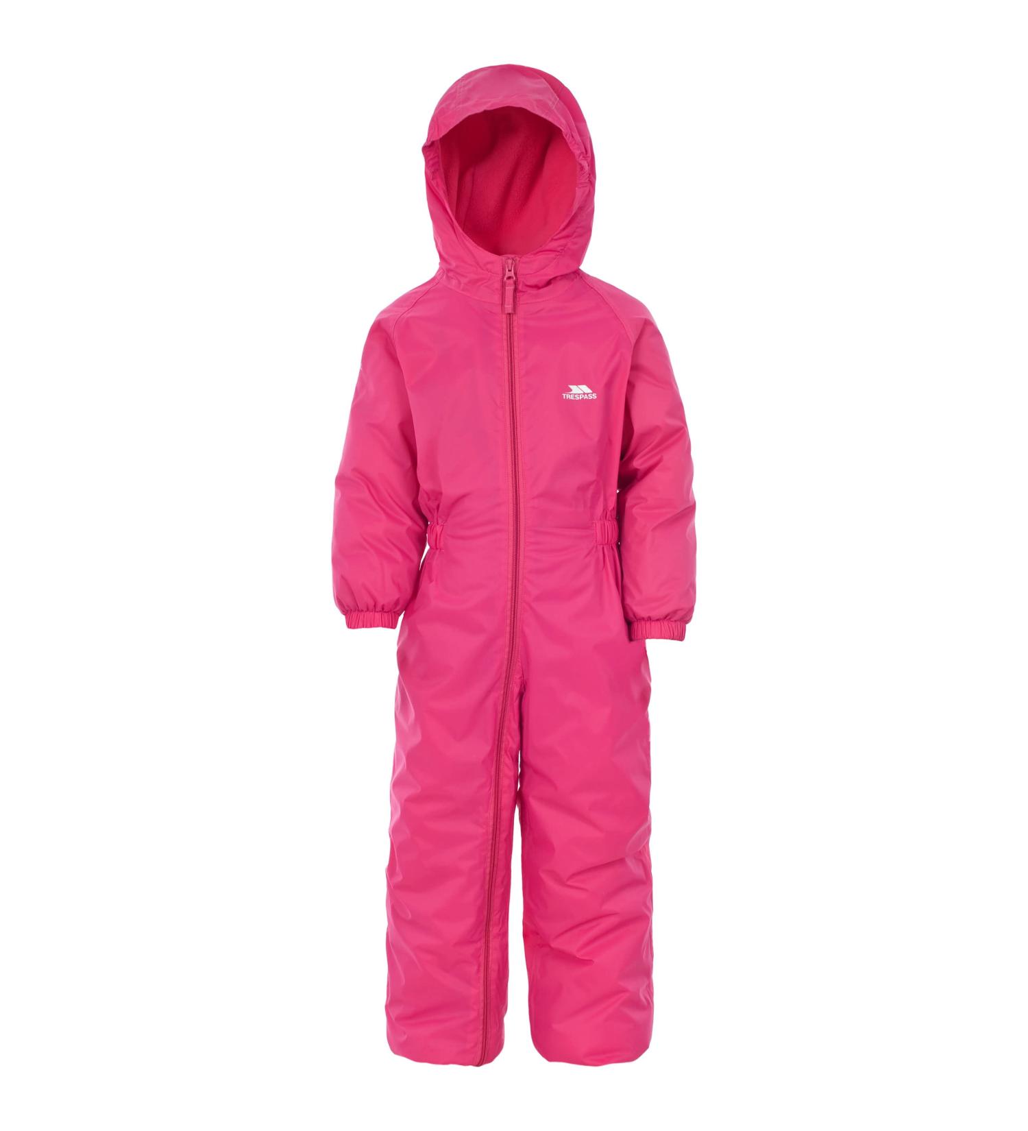 Trespass Kids' Waterproof Drip Drop Outdoor Rain Suit 5-6 Years Gerbera