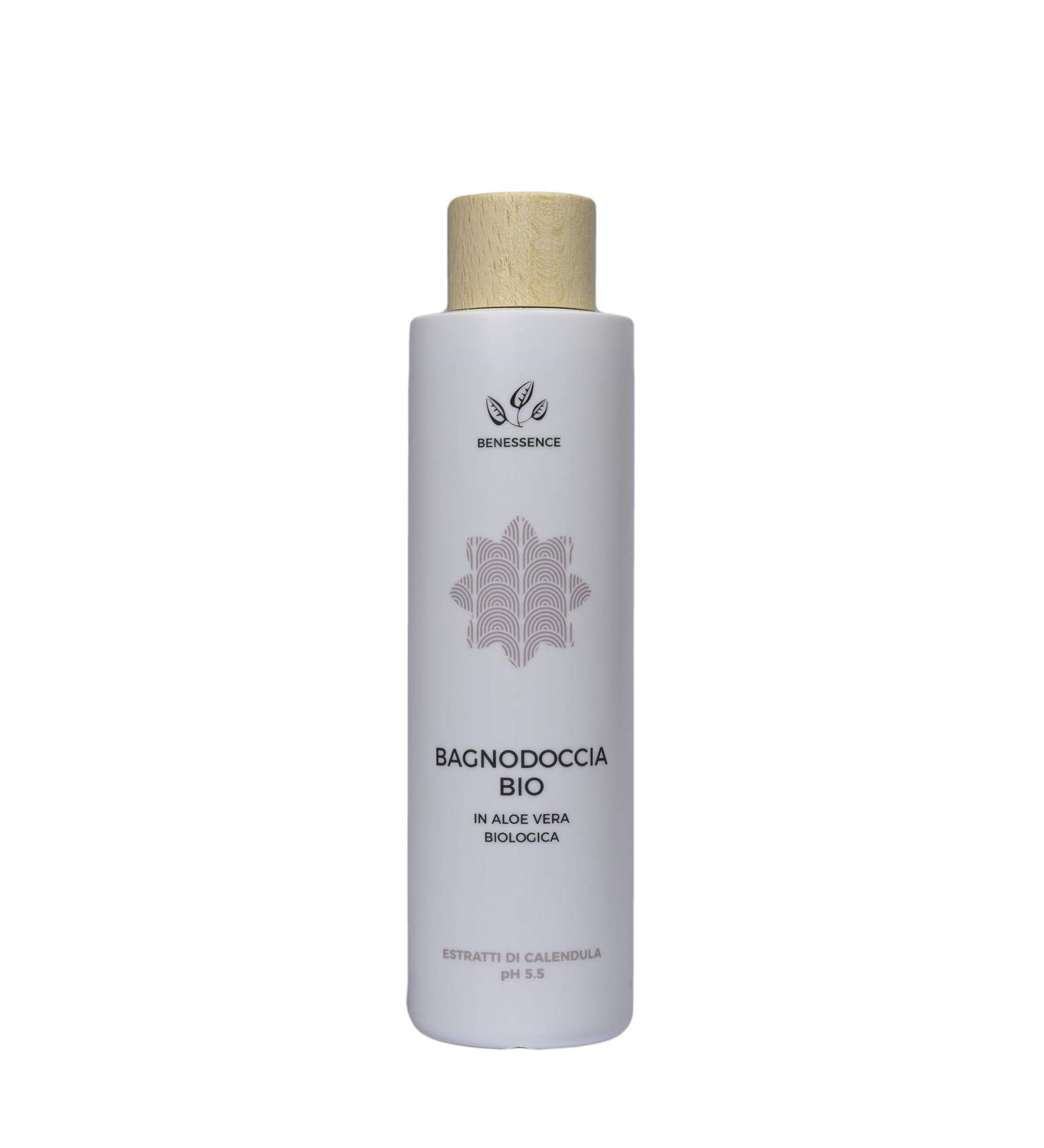 Benessence - Organic Aloe Vera Shower Gel - 250 ml - Buy Online on SooperMarket.com