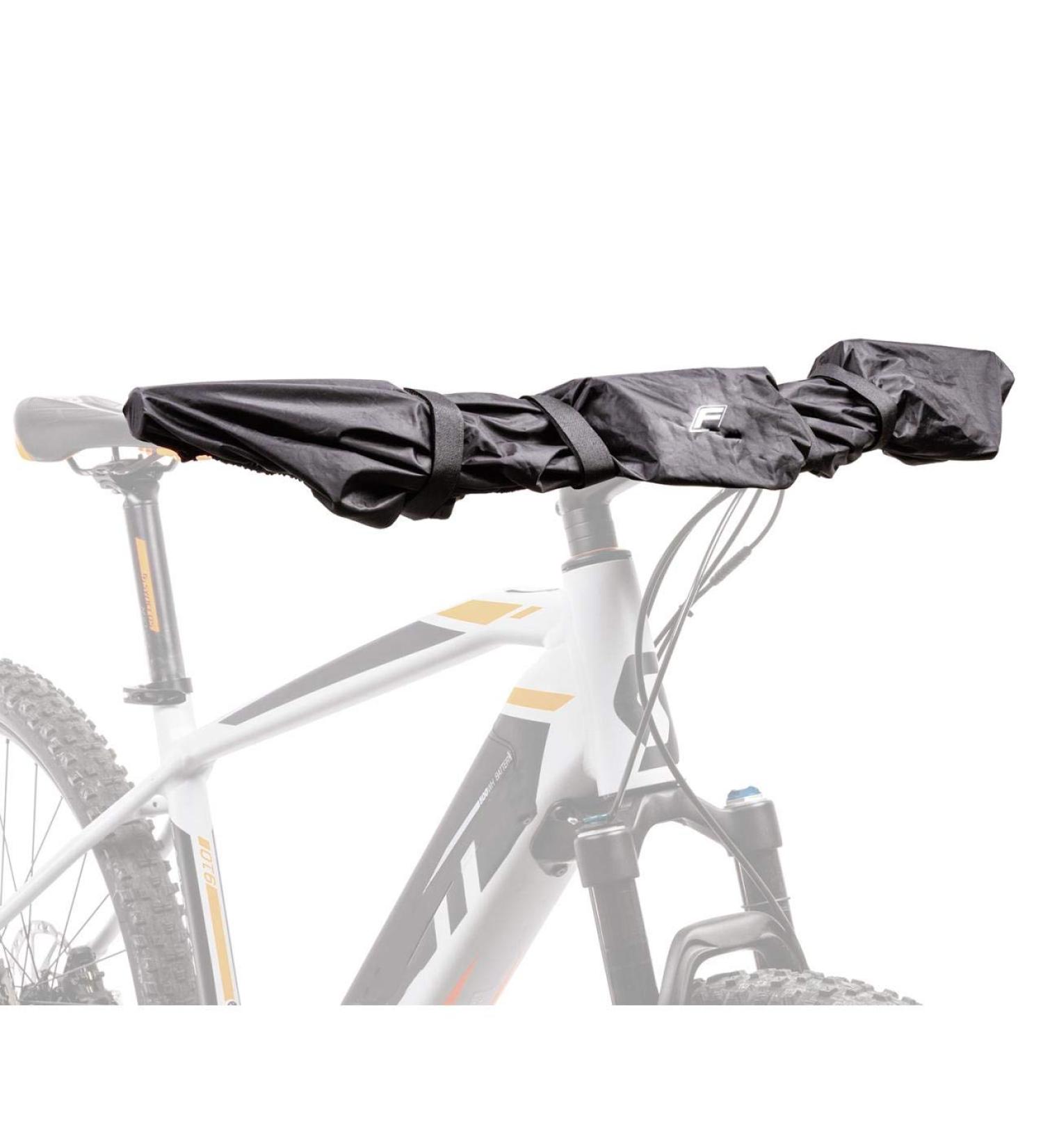 FISCHER E-Bike Protective Cover | Ultimate Moisture Dust & Dirt Protection | Universal Handlebar Attachment with Display Compatibility - Buy Online on SooperMarket.com