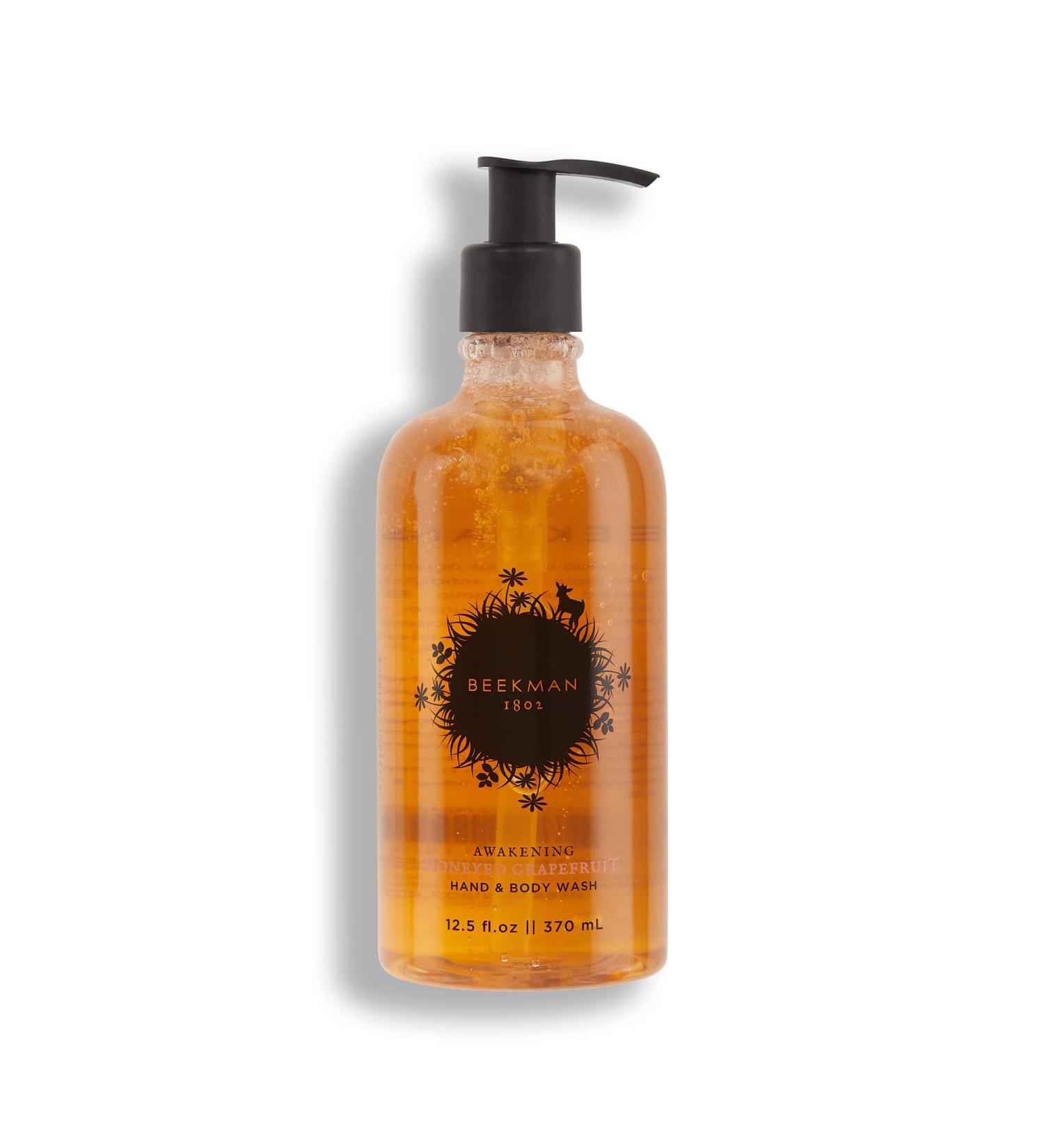 Beekman 1802 Goat Milk Hand & Body Wash - 12.5 oz - Honeyed Grapefruit Scent - Softens Skin, Cruelty Free - Buy Online on SooperMarket.com