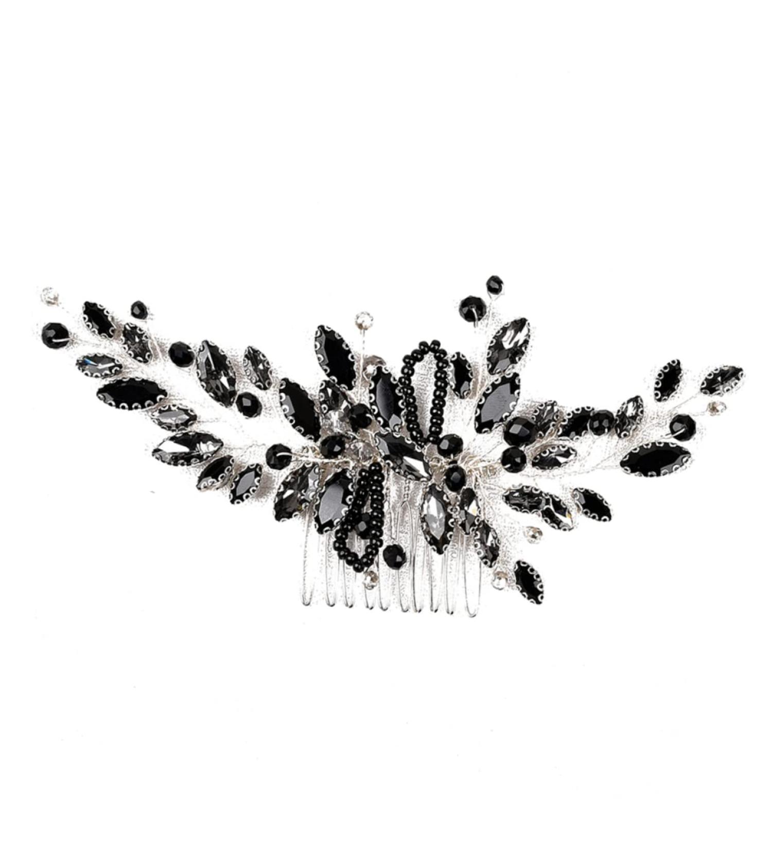 Bridal Hair Comb Crystal Wedding Headpiece Elegant Hair Accessories for Brides Bridesmaids and Proms Sparkling Rhinestone Hair Decor for Special Occasions - Buy Online on SooperMarket.com