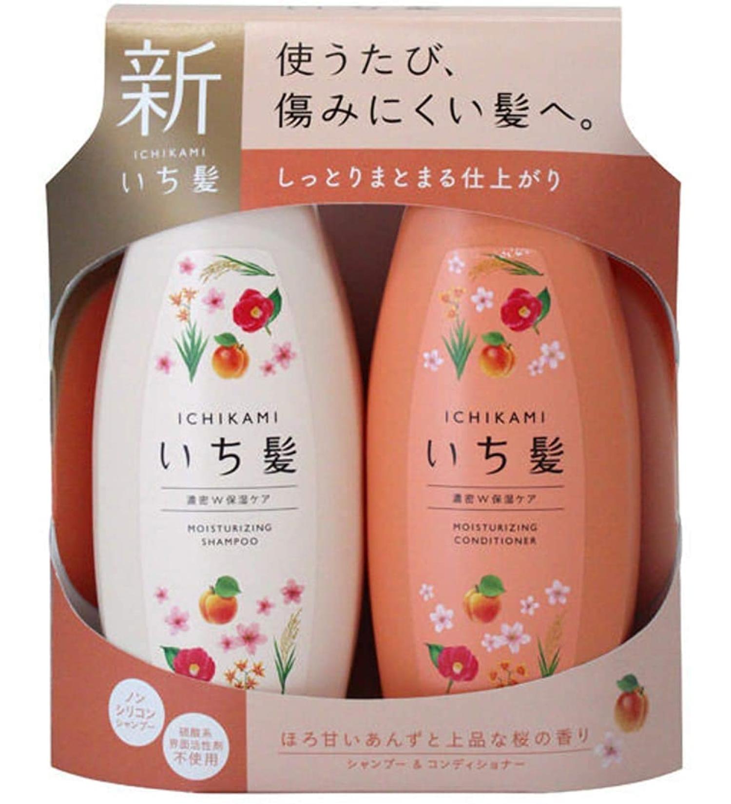 ICHIKAMI Soft Moisture Shampoo & Conditioner Set - New 2023 Bottle Design - Buy Online on SooperMarket.com