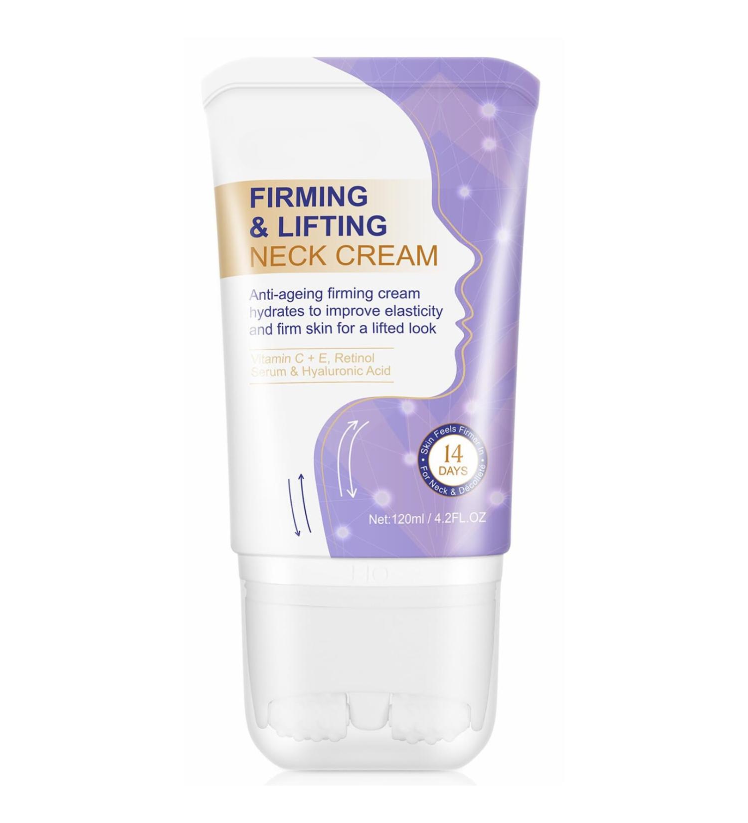 Neck Creams for Firming Roller 120g Neck Firming Cream Anti Wrinkle Cream with Vitamins E & C Skin Tightening Cream Neck Tightening Cream for Neck Tightening Lifting Sagging Skin - Buy Online on SooperMarket.com