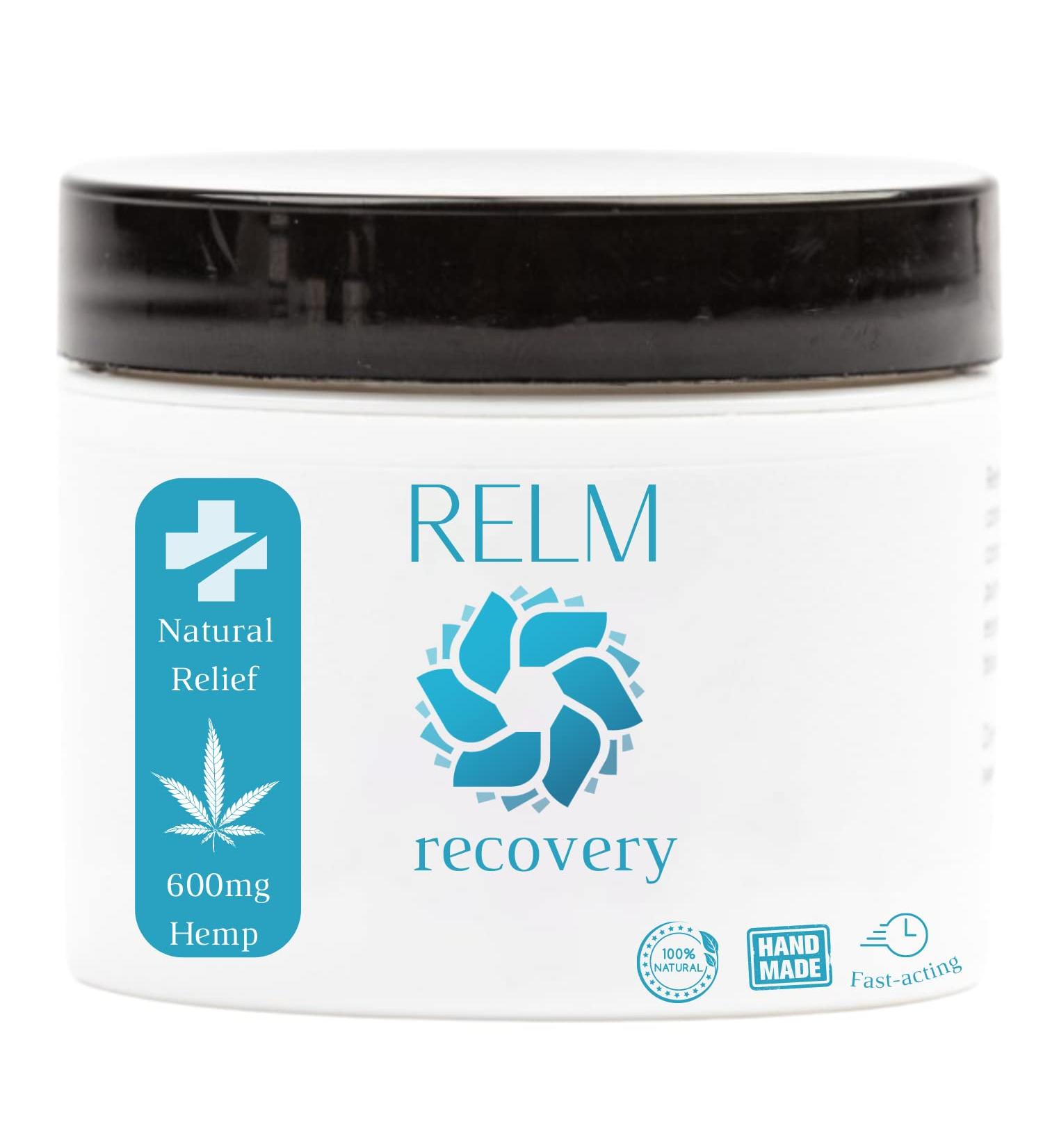 Relm RECOVERY Arnica Hemp Cream with Arnica Extract - 2 oz All Natural Hemp Oil Lotion for Lower Back, Knee Joints, Muscles - Buy Online on SooperMarket.com
