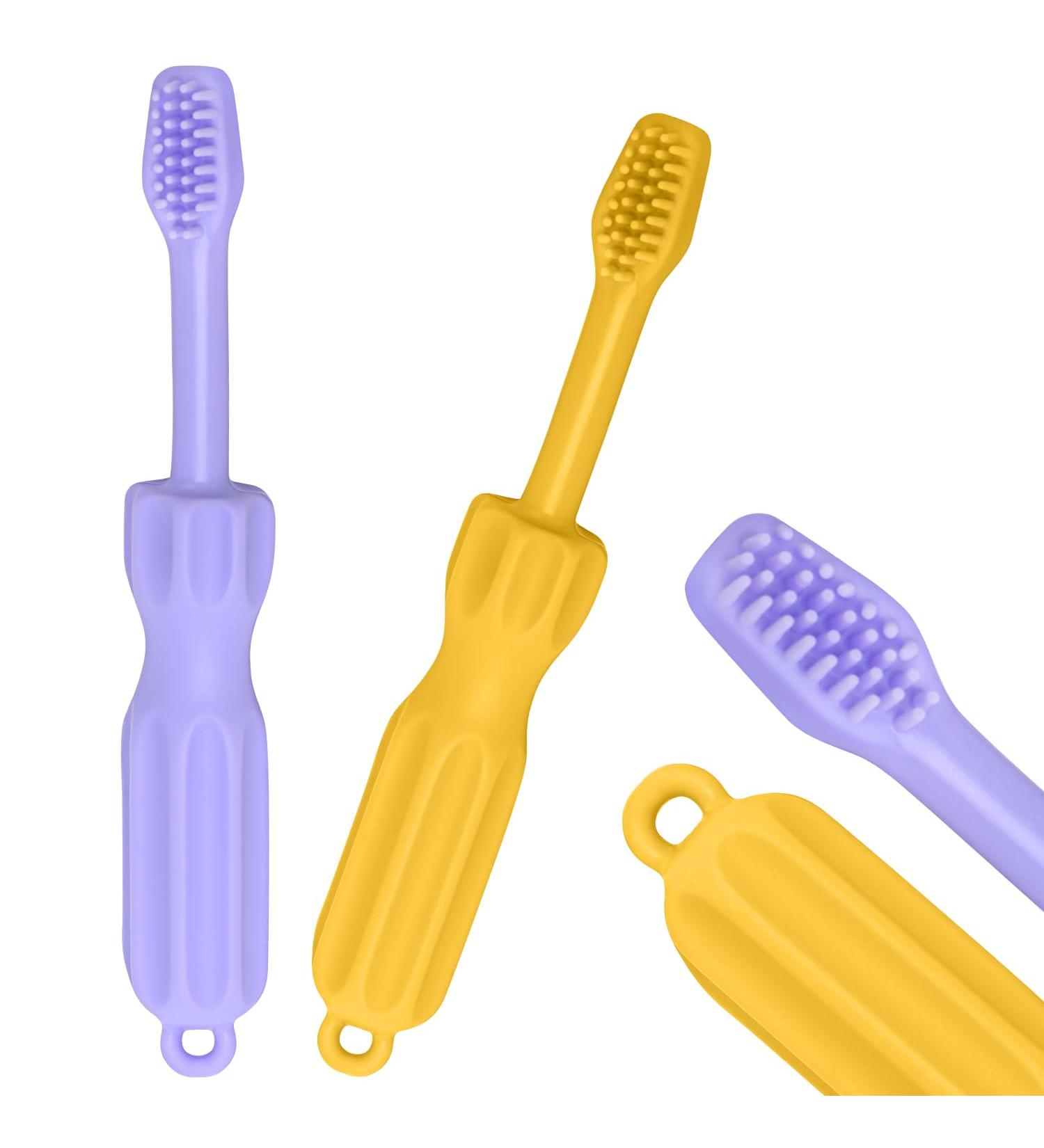CLdy Baby Teething Toys - BPA-Free Silicone Teething Rings & 2-Pack Tubes | Best Dental Aid for Toddlers & Babies 3+ Months - Buy Online on SooperMarket.com