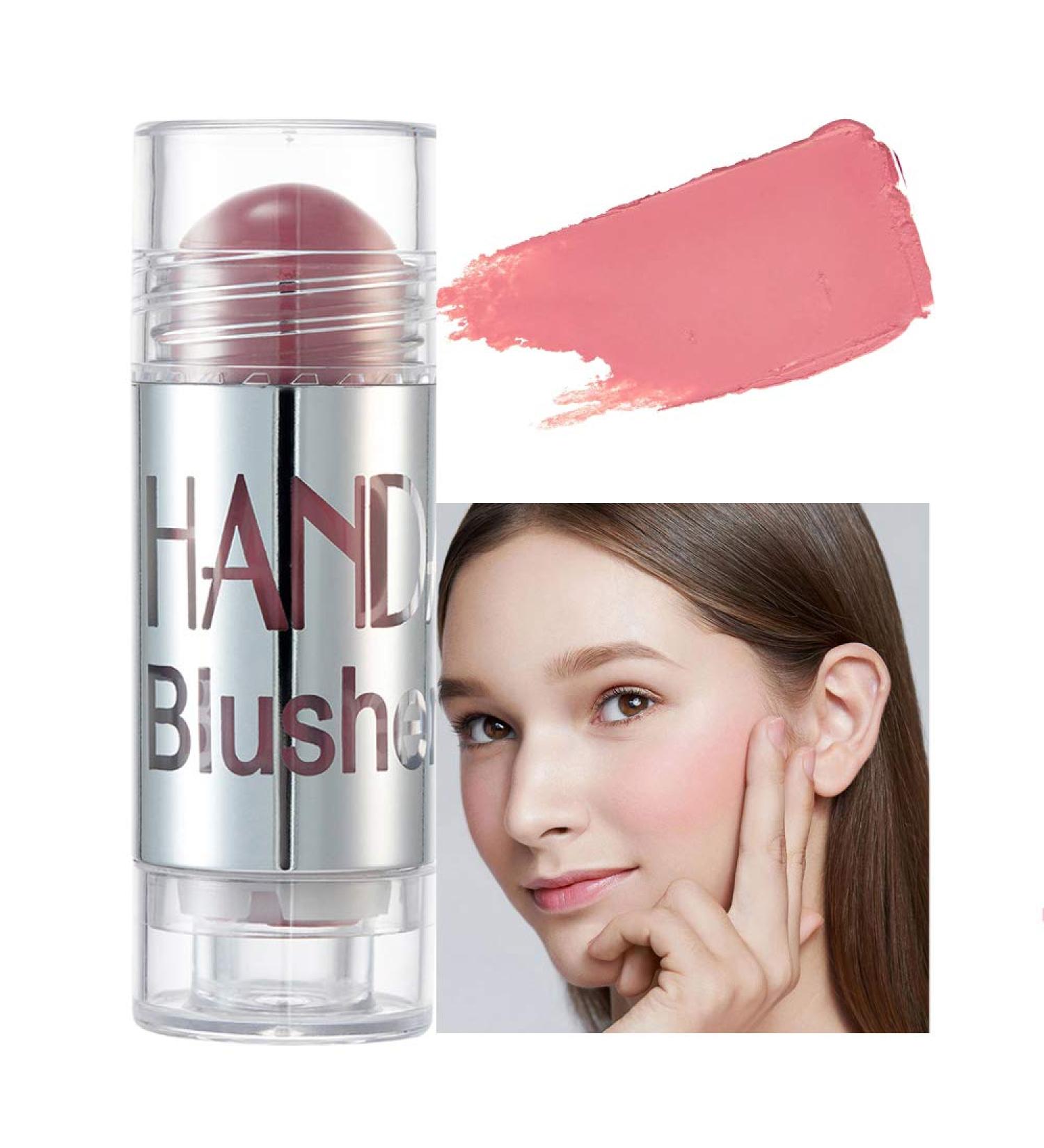 GL-Turelifes Blush Stick | Cream Highlighter & Trimming Rouge Pen (04) | Moisturizing Cheek Makeup for Glow and Mood Boosting - Buy Online on SooperMarket.com