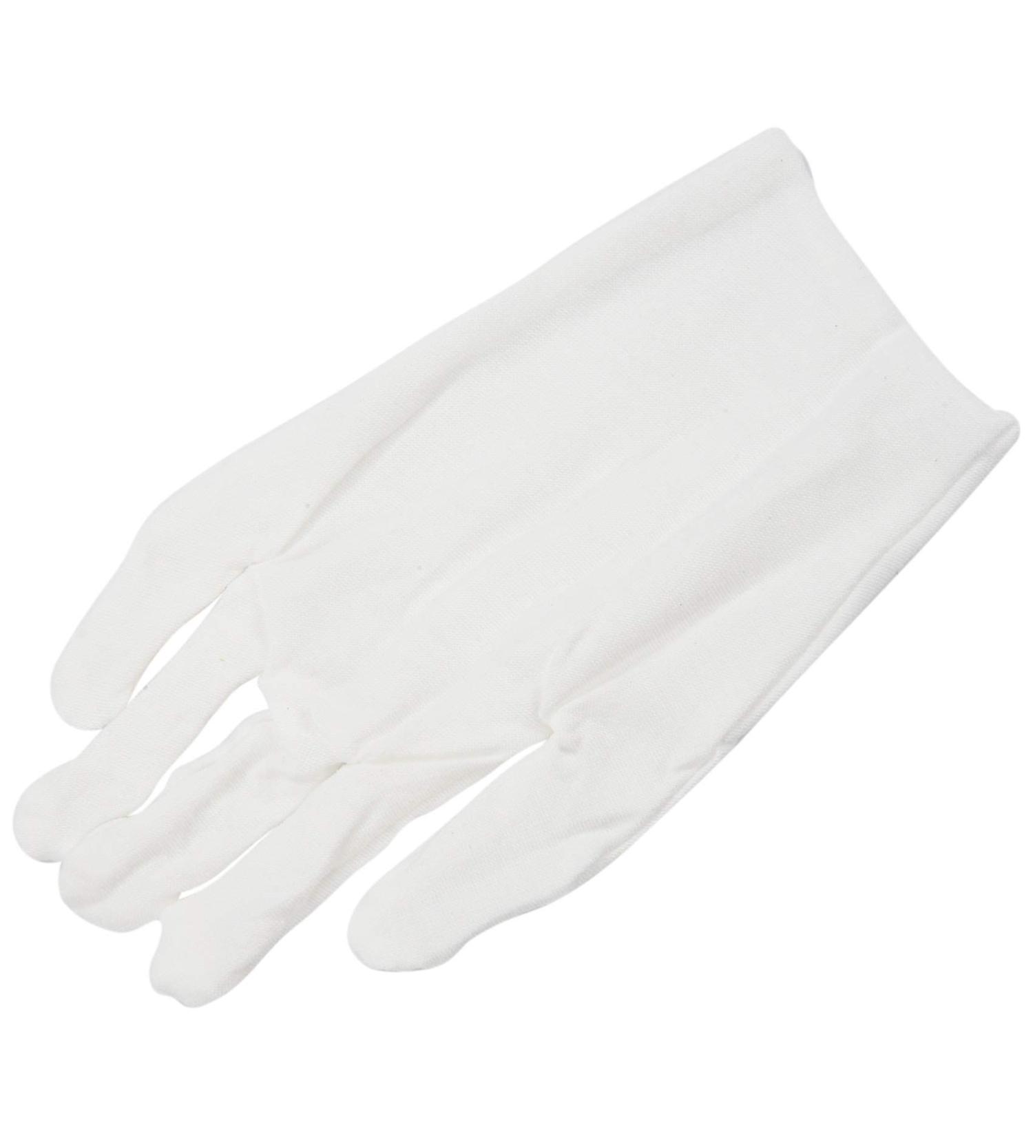 Peowuieu 12 Pairs of Gloves Made of 100% Cotton White with Moisturising Cream Lining Gloves and Healthy Music Work - Buy Online on SooperMarket.com