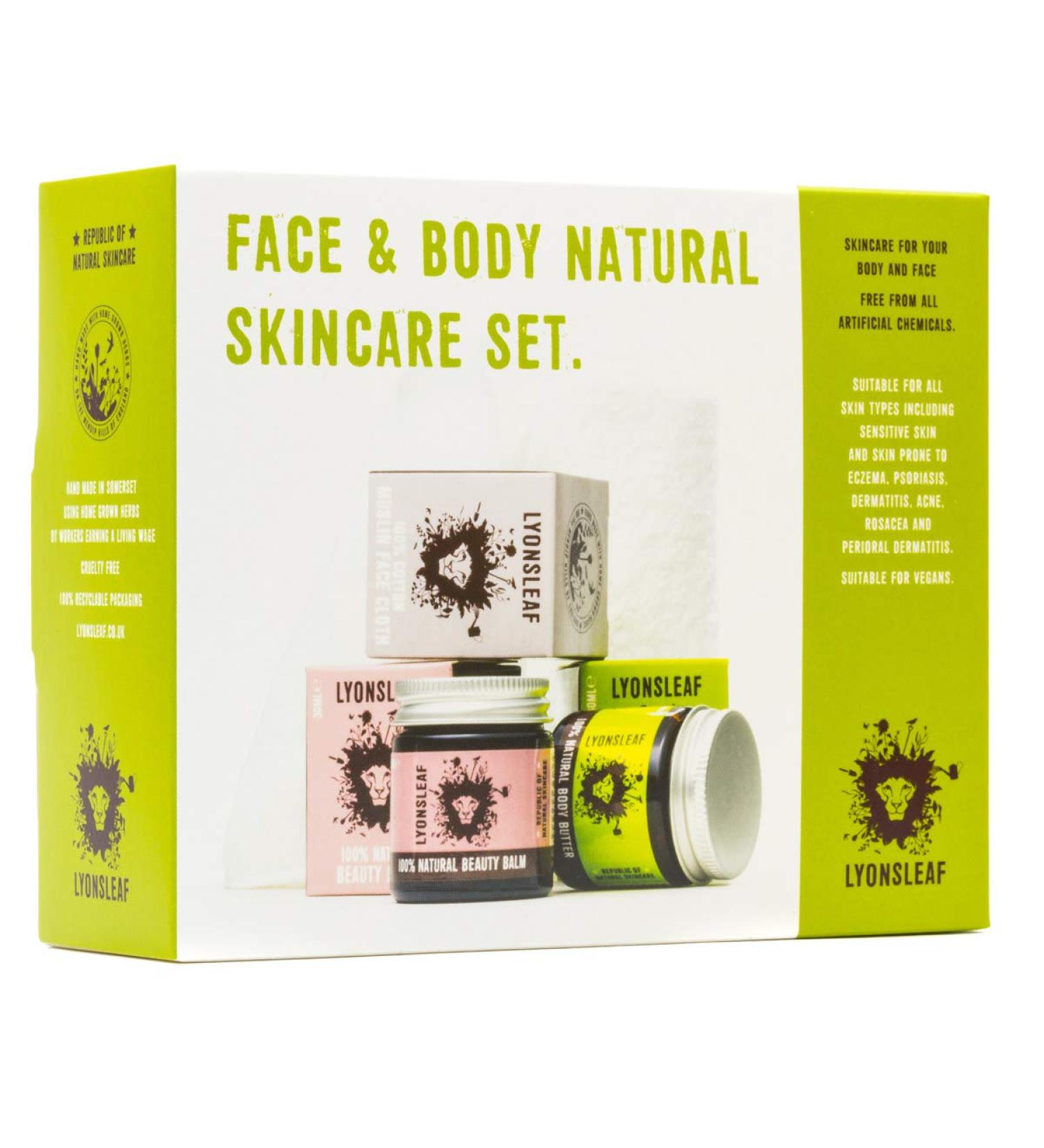 Lyonsleaf Face and Body Natural Skincare Set