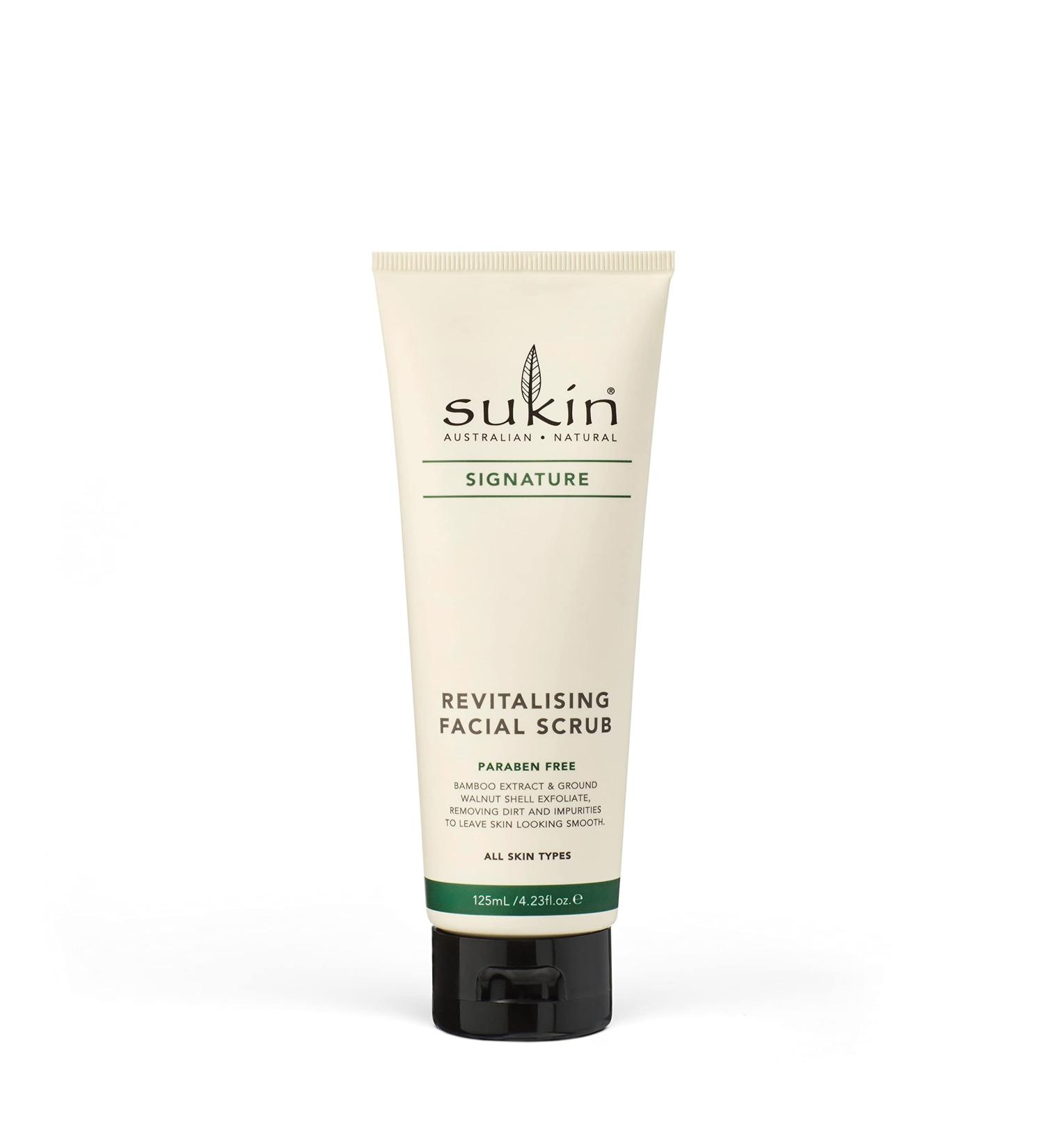 Sukin Revitalising Facial Scrub 4.23 fl oz - Exfoliating & Nourishing Skincare - Buy Online on SooperMarket.com