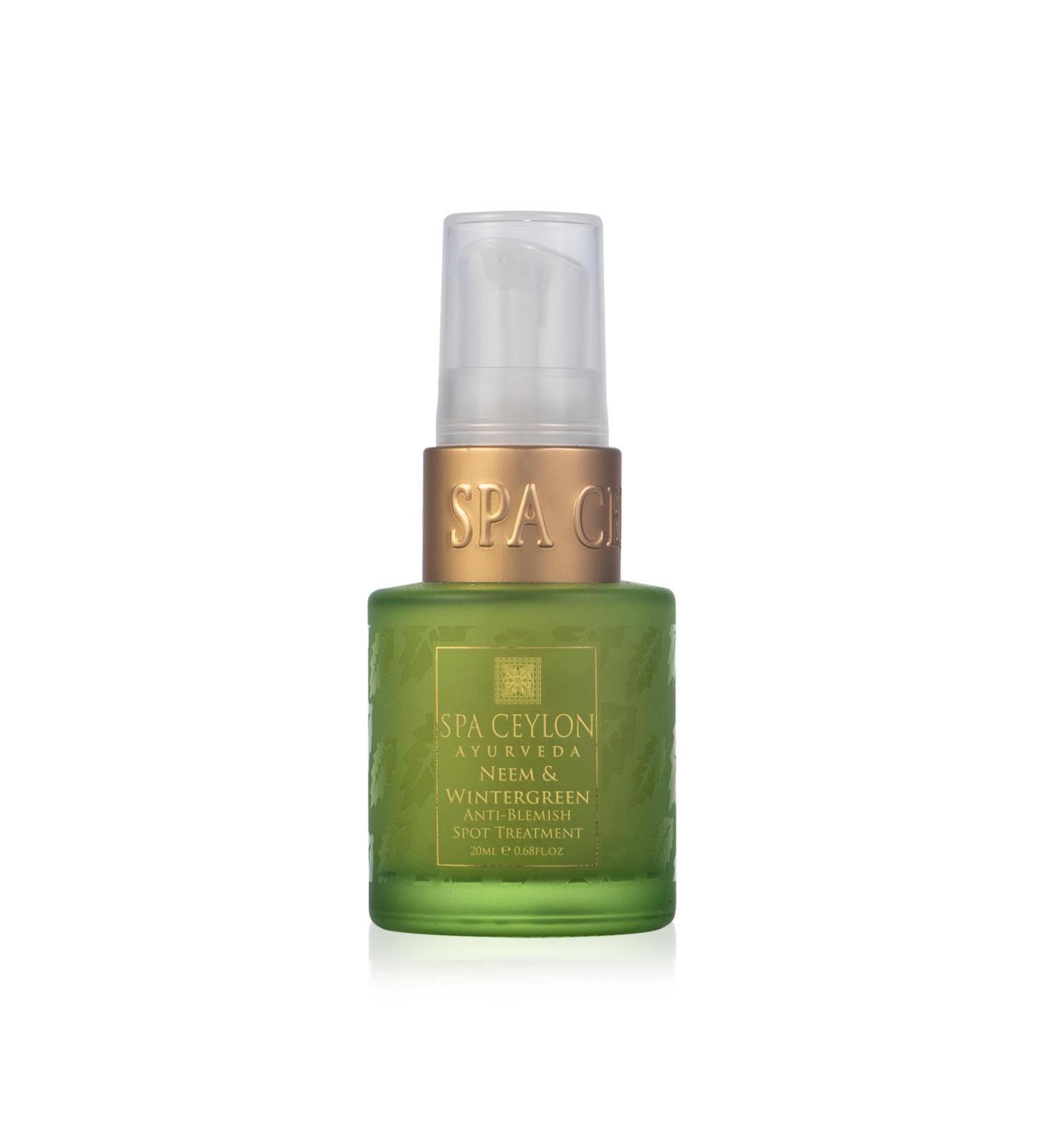 Buy SPA CEYLON NEEM & WINTERGREEN Anti-Blemish Spot Treatment - Controls Acne Clears Skin & Targets Blackheads for Oily Skin | International Shipping Available - Buy Online on SooperMarket.com