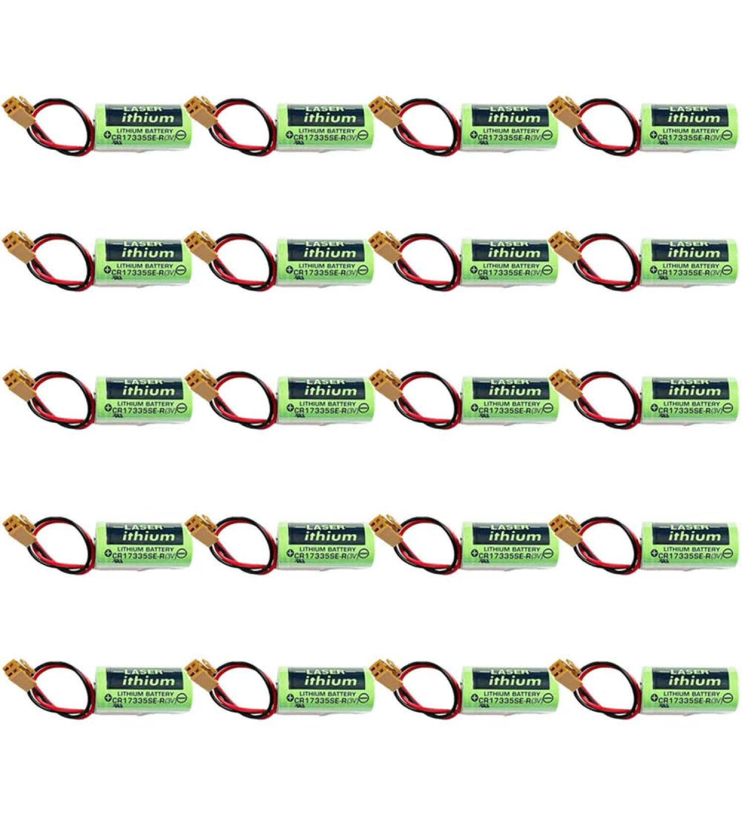 Buy Pack of 20 - 1800mAh CR17335SE-R 3V Battery Replacement for SANYO | Fast International Shipping - Buy Online on SooperMarket.com