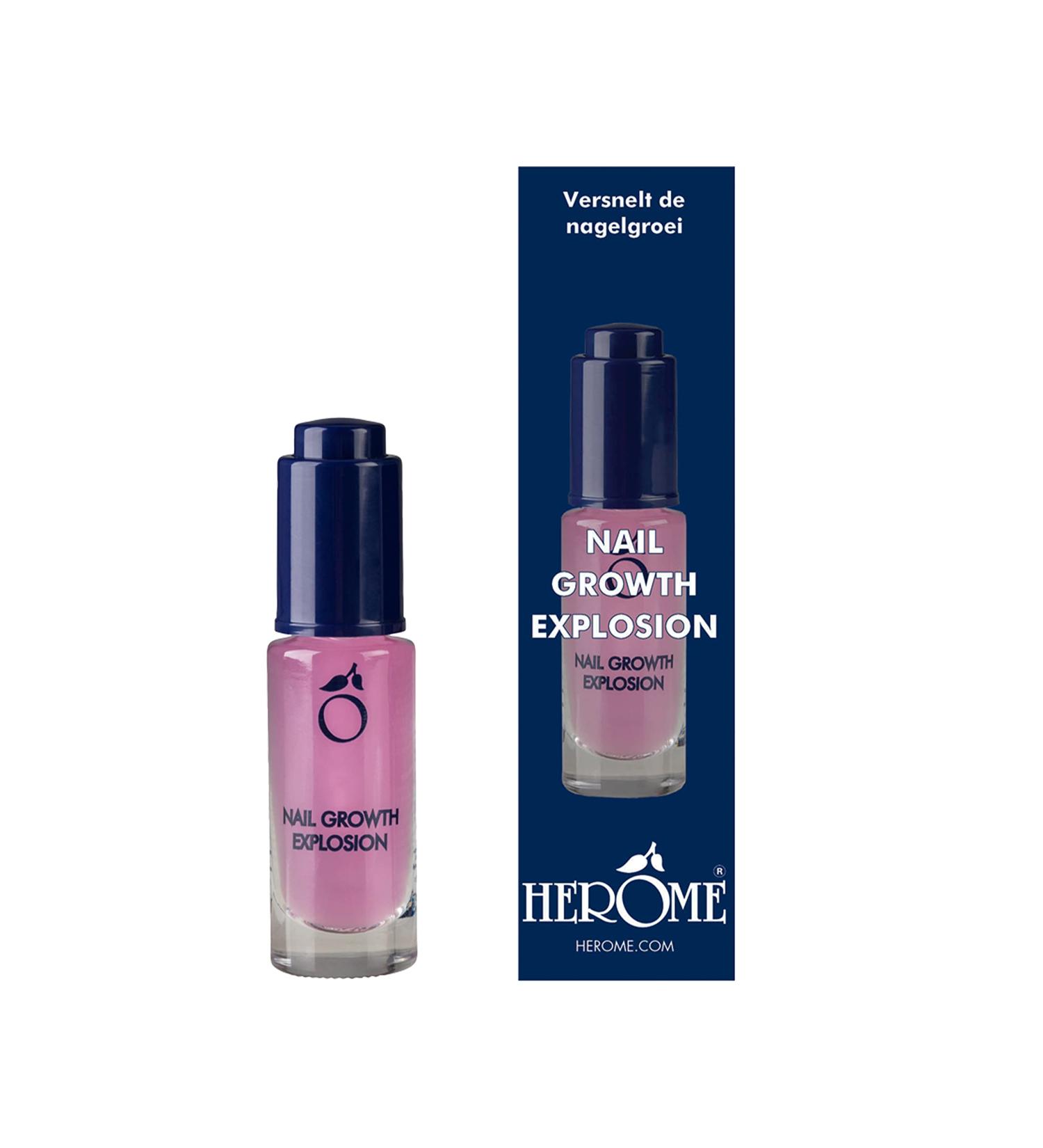 Herome Nail Growth Explosion - Silicon Rich Formula for Rapid Nail Growth - 7ml - Buy Online on SooperMarket.com