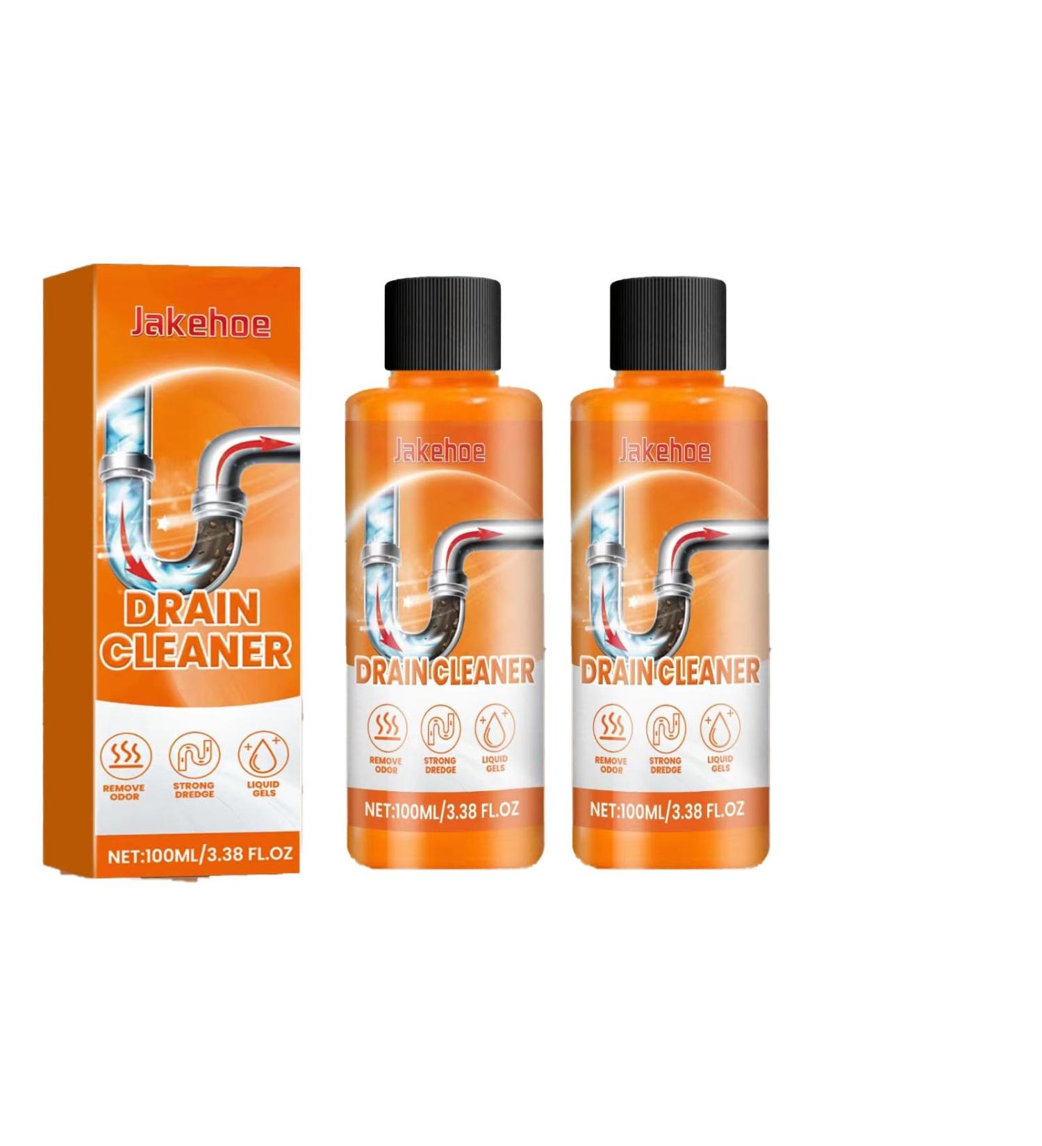 Sink and Drain Cleaner Quick Drain Cleaner Dissolves Clogs For All Pipes (2piece) - Buy Online on SooperMarket.com