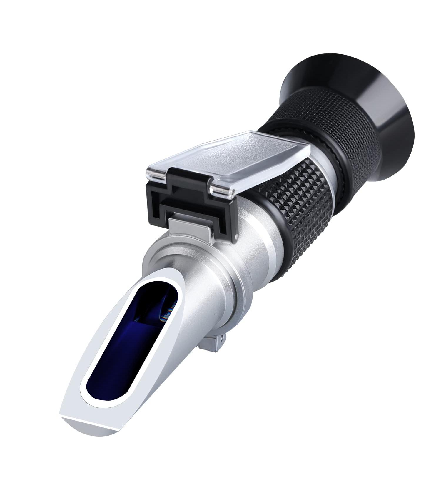 XRCLIF BRIX Refractometer 0-90% | Accurate Handheld Sugar Measurement for Juice Honey & More | ATC Technology - Buy Online on SooperMarket.com